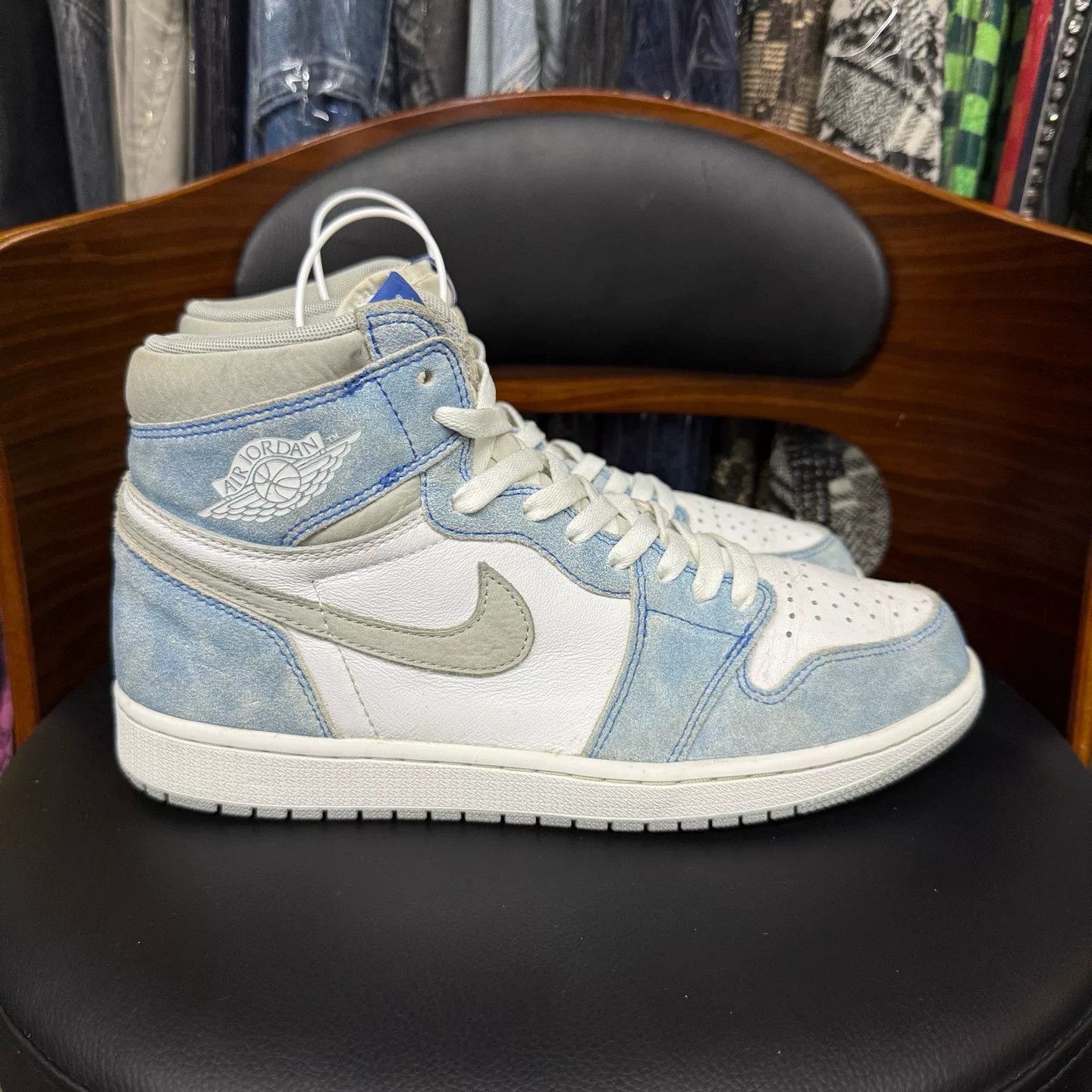 Nike Nike AJ1 Blue Lowtop Sneakers 44 Men Size US 10.5 / EU 43-44 - 4 Thumbnail