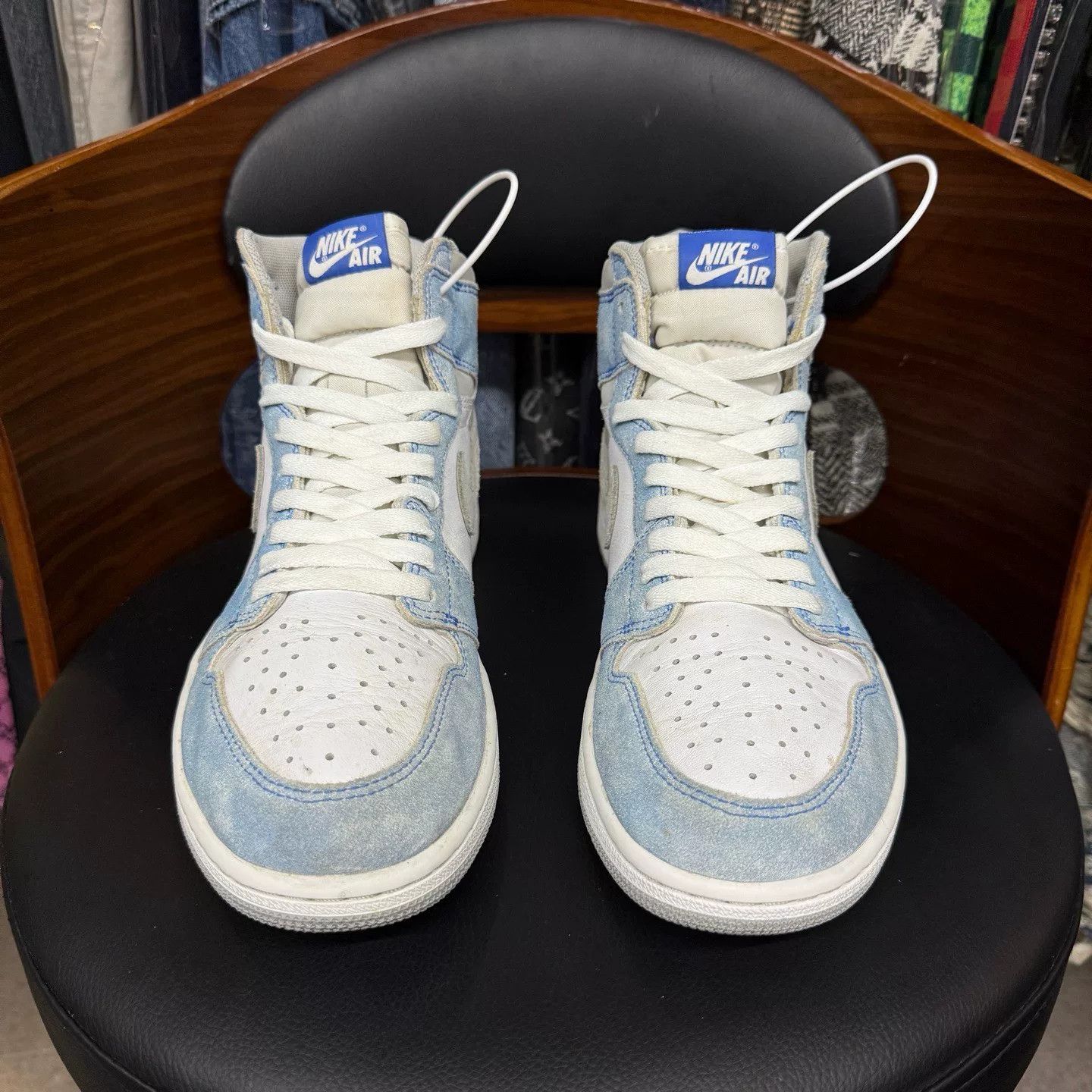 Nike Nike AJ1 Blue Lowtop Sneakers 44 Men Size US 10.5 / EU 43-44 - 2 Thumbnail