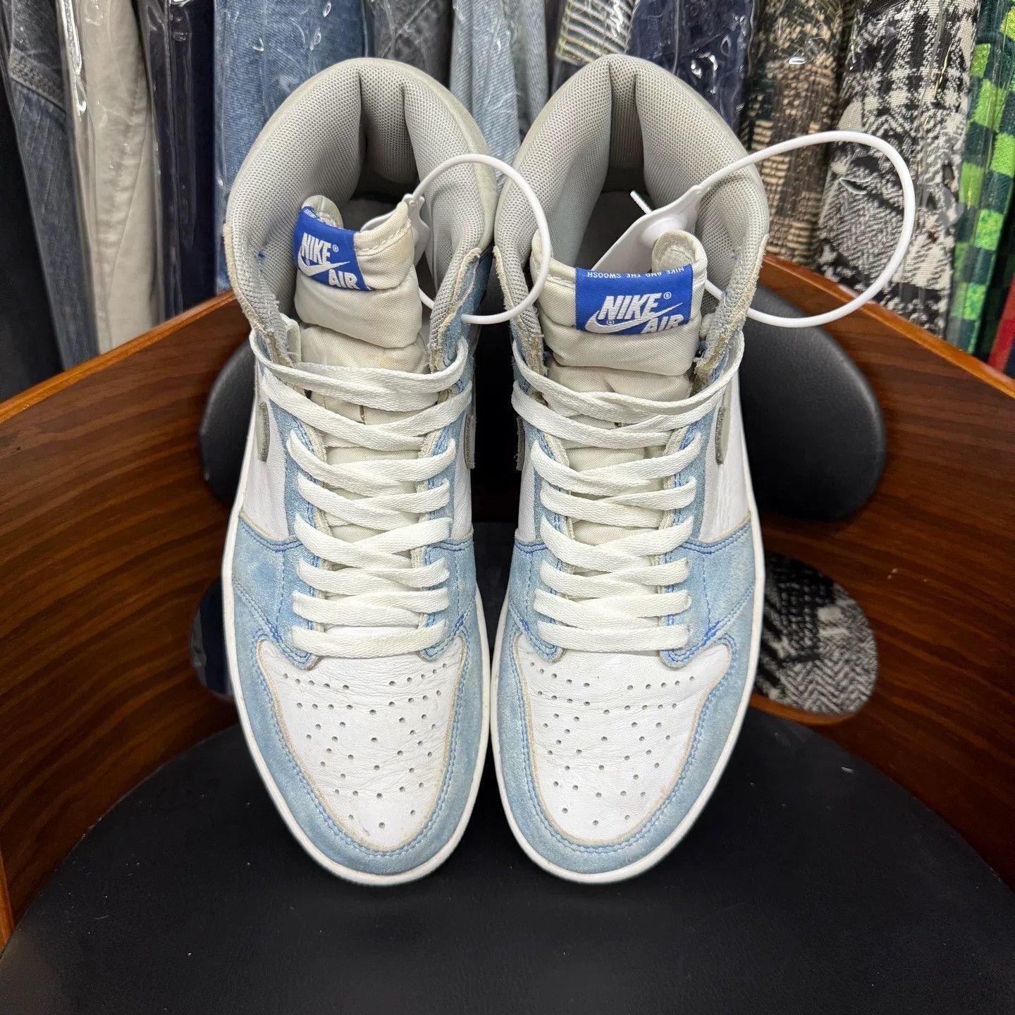 Nike Nike AJ1 Blue Lowtop Sneakers 44 Men Size US 10.5 / EU 43-44 - 5 Thumbnail