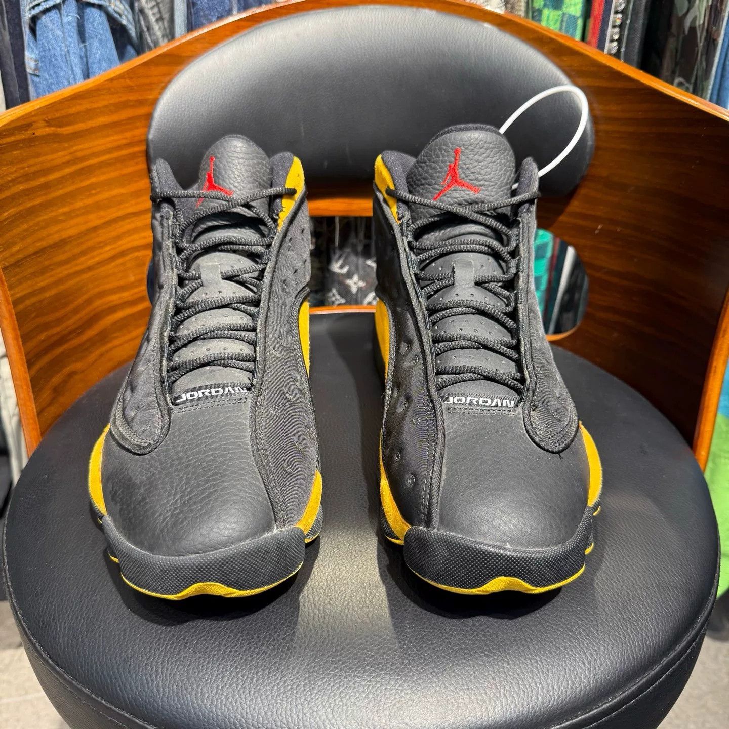 Nike Nike AJ13 Black Lowtop Sneakers 43 Men Size US 10 / EU 43 - 2 Thumbnail