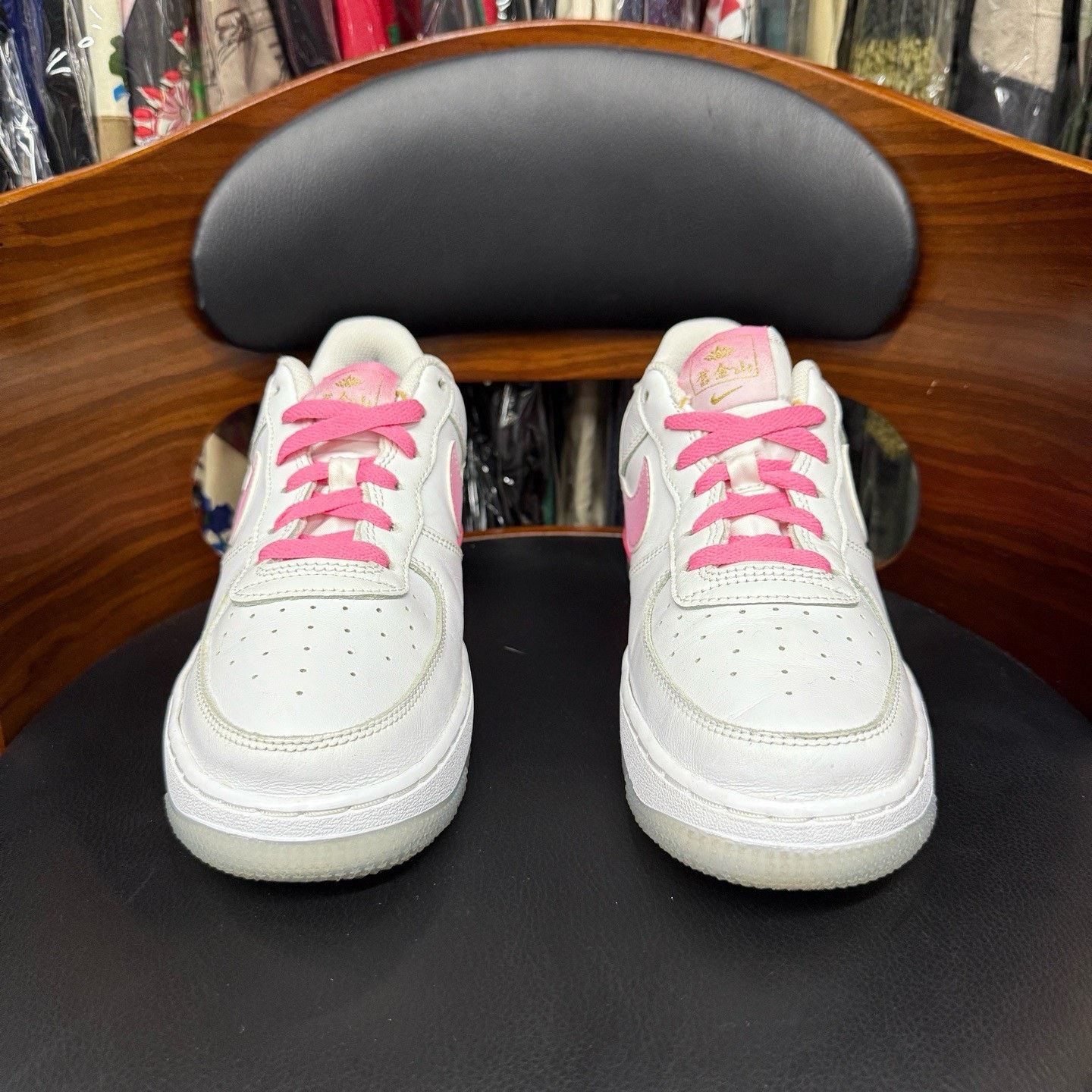 Nike Nike AF1 Pink Lowtop Sneakers 39 Men Size US 6.5 / EU 39-40 - 2 Thumbnail