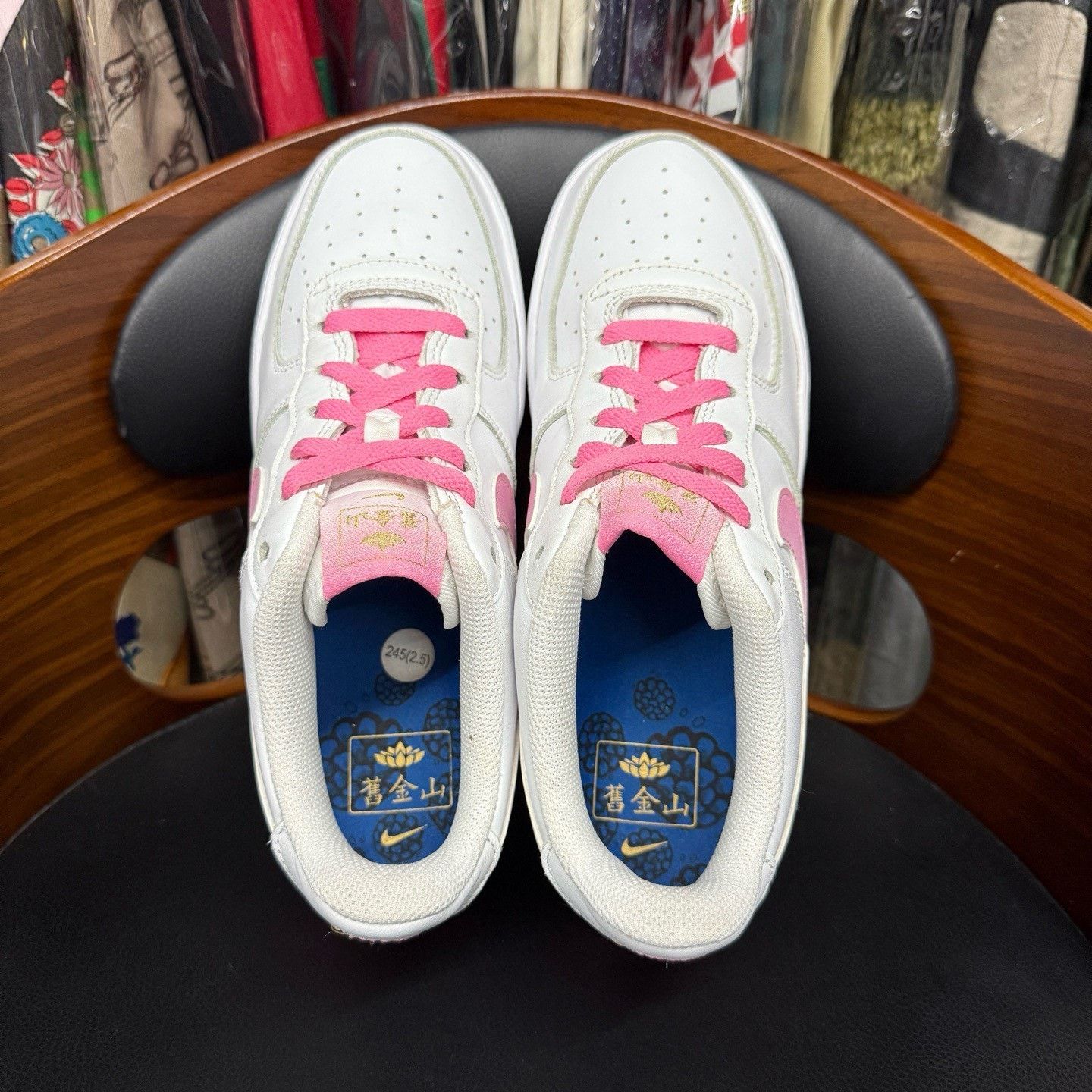 Nike Nike AF1 Pink Lowtop Sneakers 39 Men Size US 6.5 / EU 39-40 - 8 Thumbnail