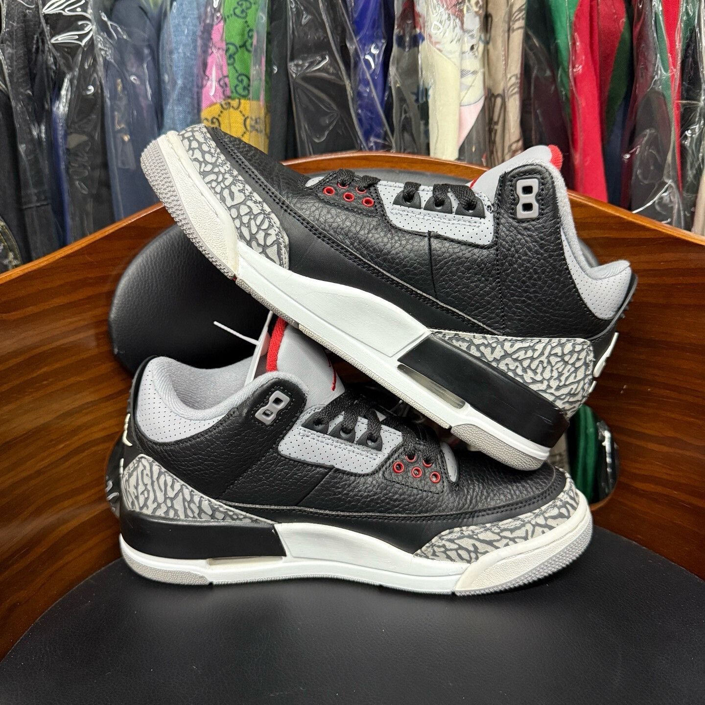 Nike Nike AJ3 Black Lowtop Sneakers 40 Men Size US 7.5 / EU 40-41 - 7 Thumbnail