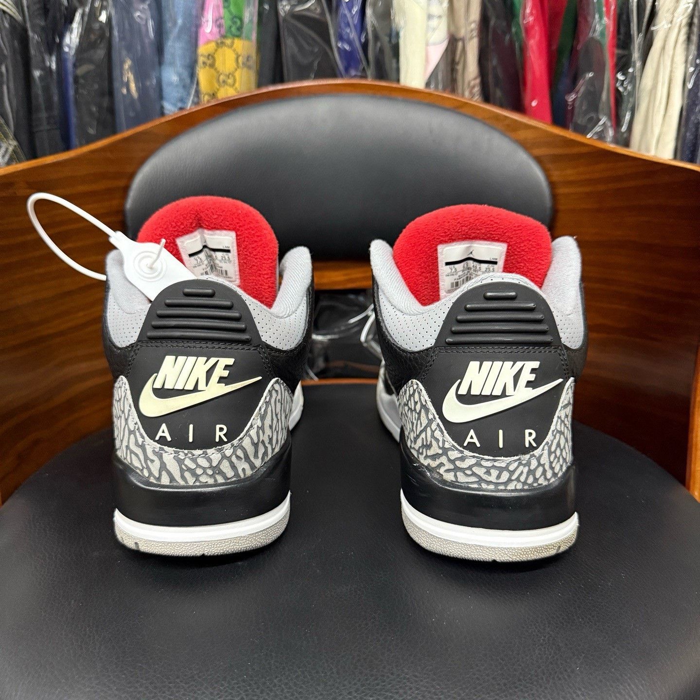 Nike Nike AJ3 Black Lowtop Sneakers 40 Men Size US 7.5 / EU 40-41 - 3 Thumbnail
