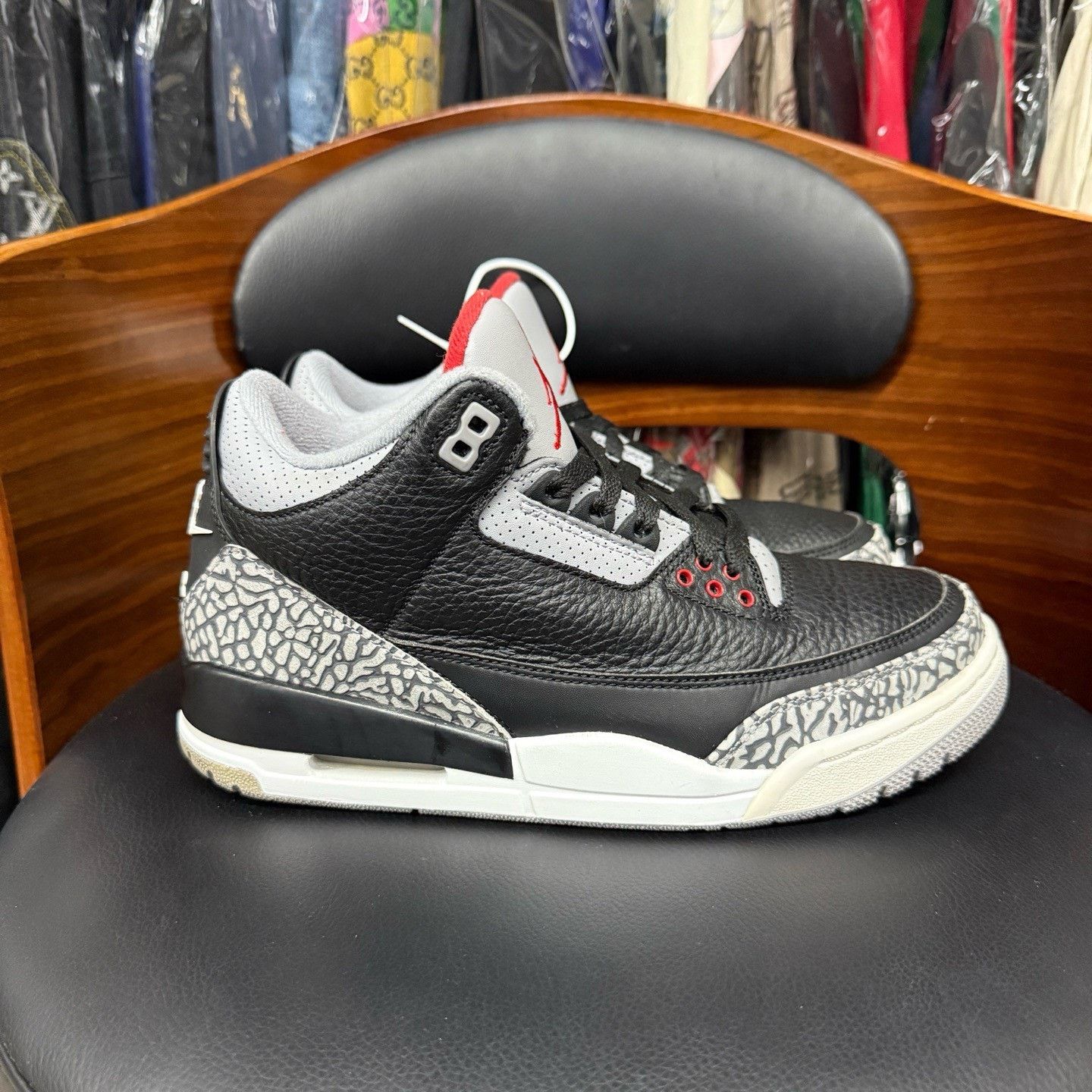 Nike Nike AJ3 Black Lowtop Sneakers 40 Men Size US 7.5 / EU 40-41 - 4 Thumbnail