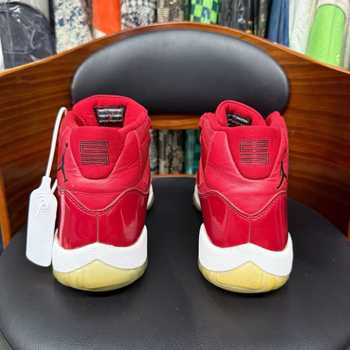 Nike Nike AJ11 Red Lowtop Sneakers 41 Men Size US 8.5 / EU 41-42 - 3 Thumbnail