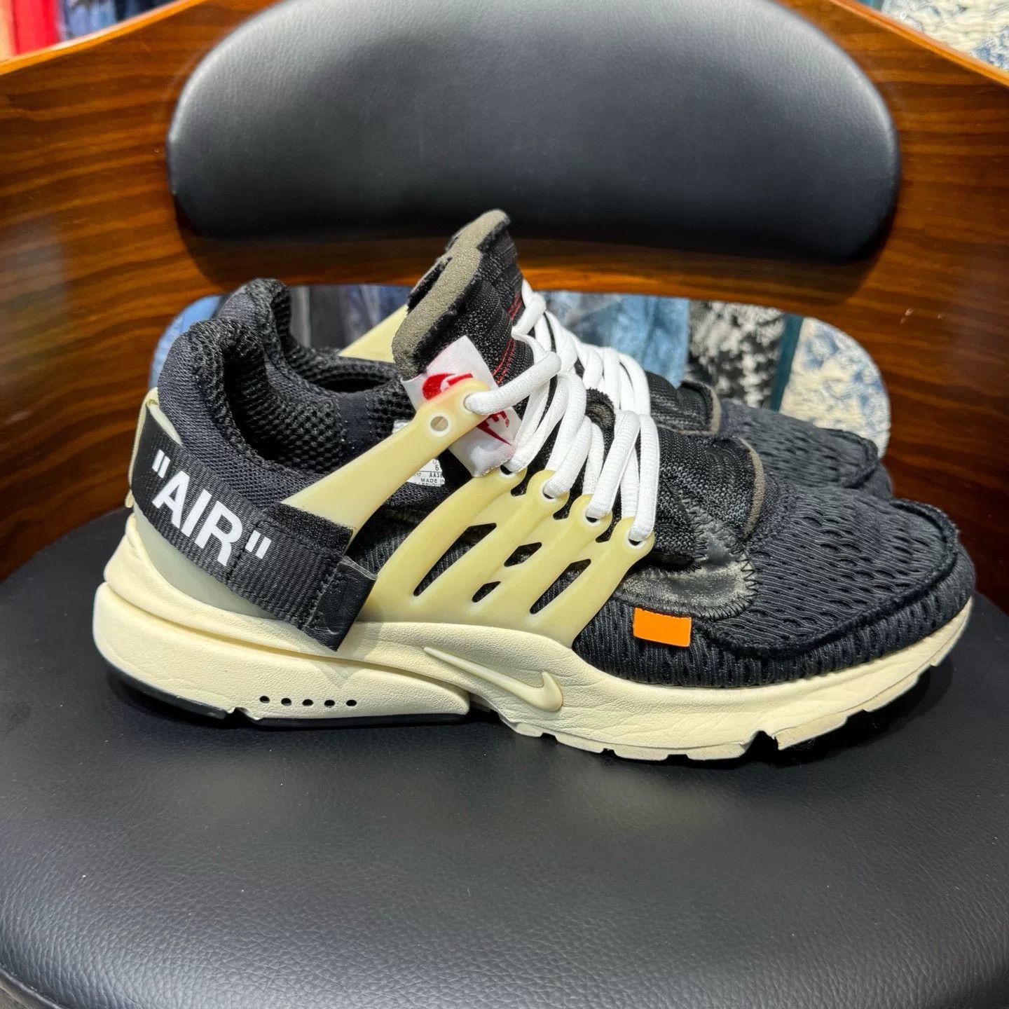 Off-White Off-White Black Lowtop Sneakers 40 Men Size US 7.5 / EU 40-41 - 4 Thumbnail