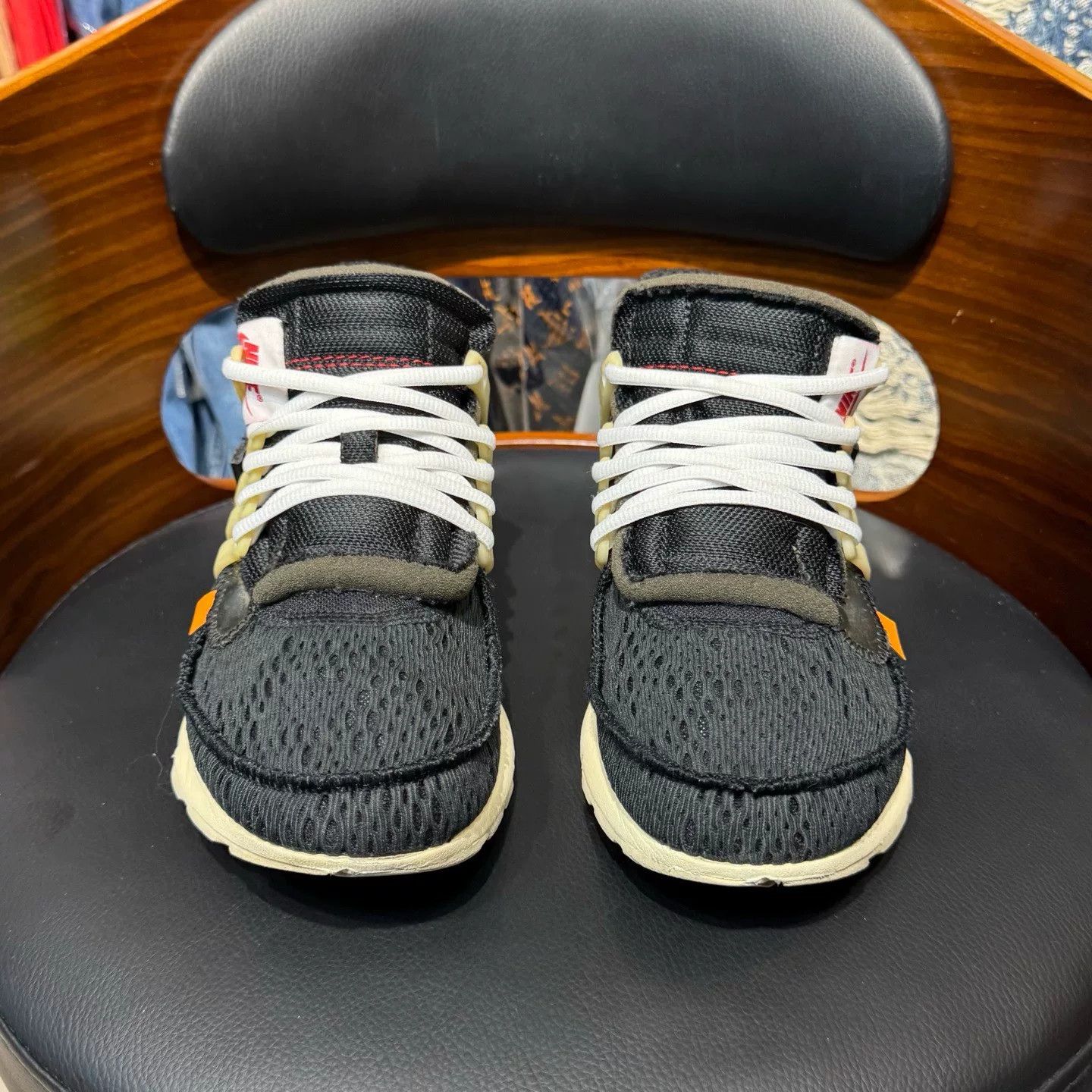 Off-White Off-White Black Lowtop Sneakers 40 Men Size US 7.5 / EU 40-41 - 2 Thumbnail
