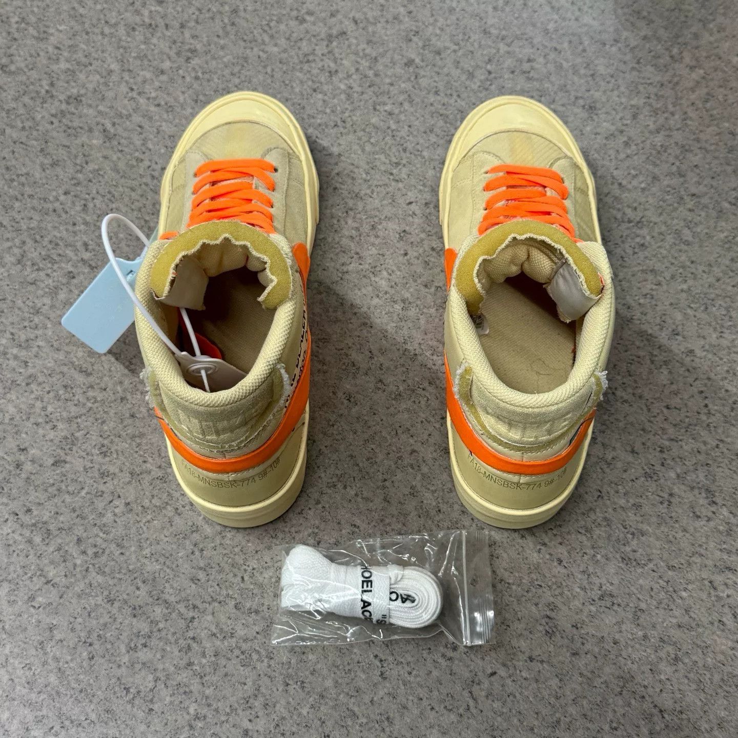 Off-White Off-White BLAZER Orange Lowtop Sneakers 42 Men Size US 9 / EU 42 - 8 Thumbnail