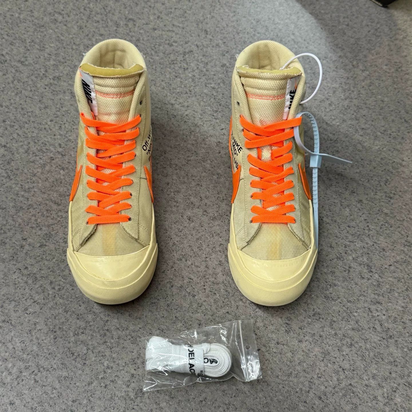 Off-White Off-White BLAZER Orange Lowtop Sneakers 42 Men Size US 9 / EU 42 - 5 Thumbnail