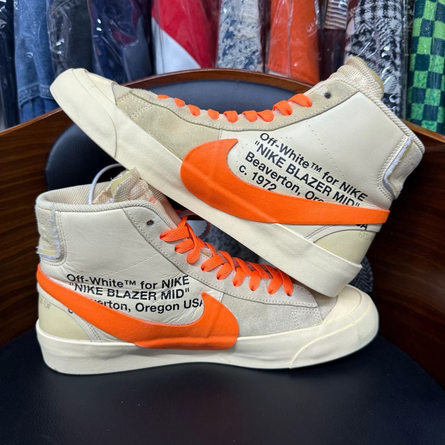 Off-White Off-White BLAZER Orange Lowtop Sneakers 42 Men Size US 9 / EU 42 - 7 Thumbnail