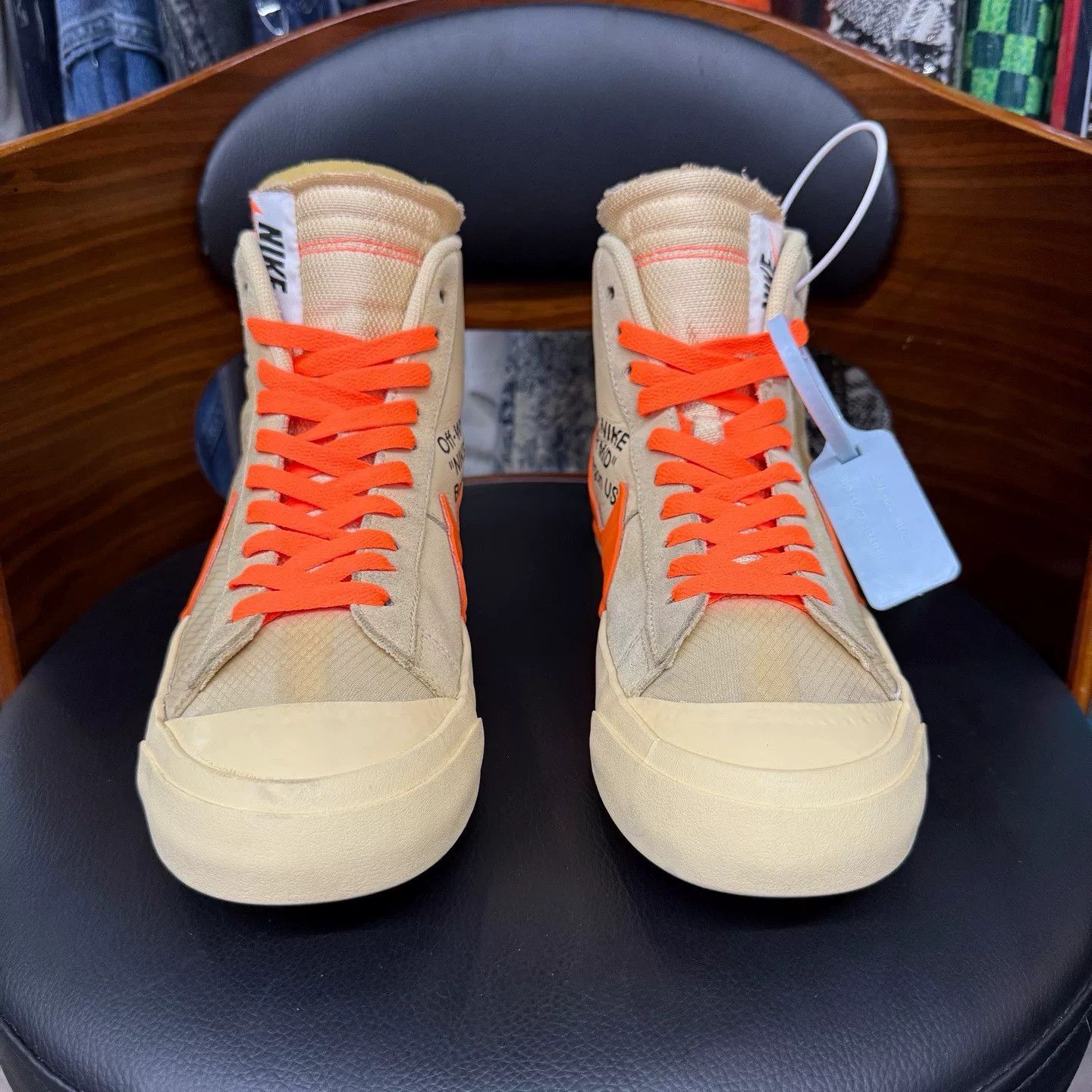 Off-White Off-White BLAZER Orange Lowtop Sneakers 42 Men Size US 9 / EU 42 - 2 Thumbnail