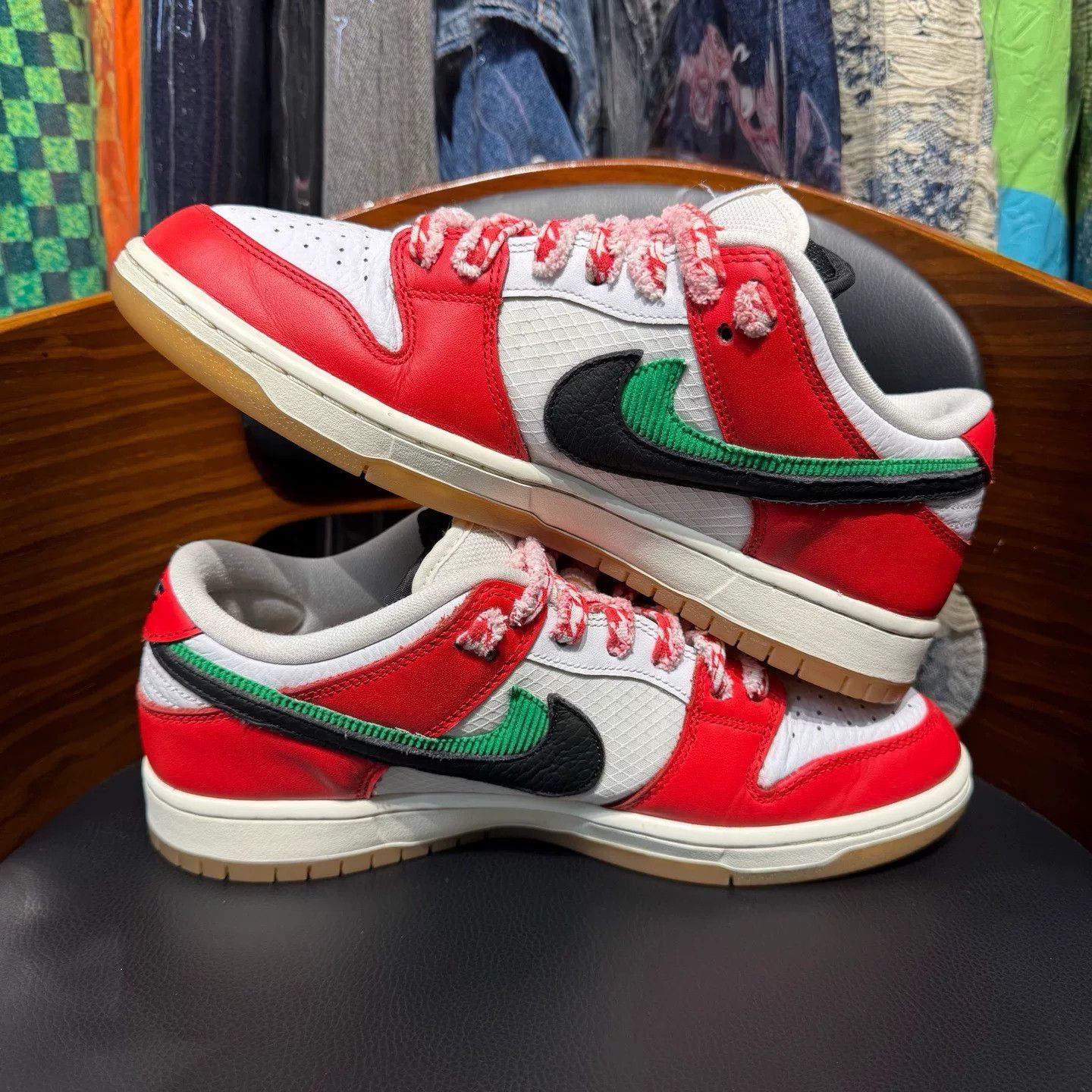 Nike Nike DUNK Red Lowtop Sneakers 42 Men Size US 9 / EU 42 - 7 Thumbnail