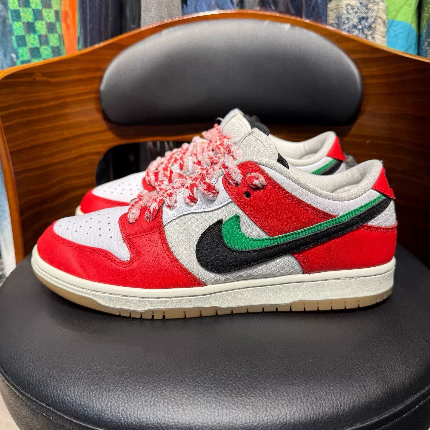 Nike Nike DUNK Red Lowtop Sneakers 42 Men Size US 9 / EU 42 - 6 Thumbnail