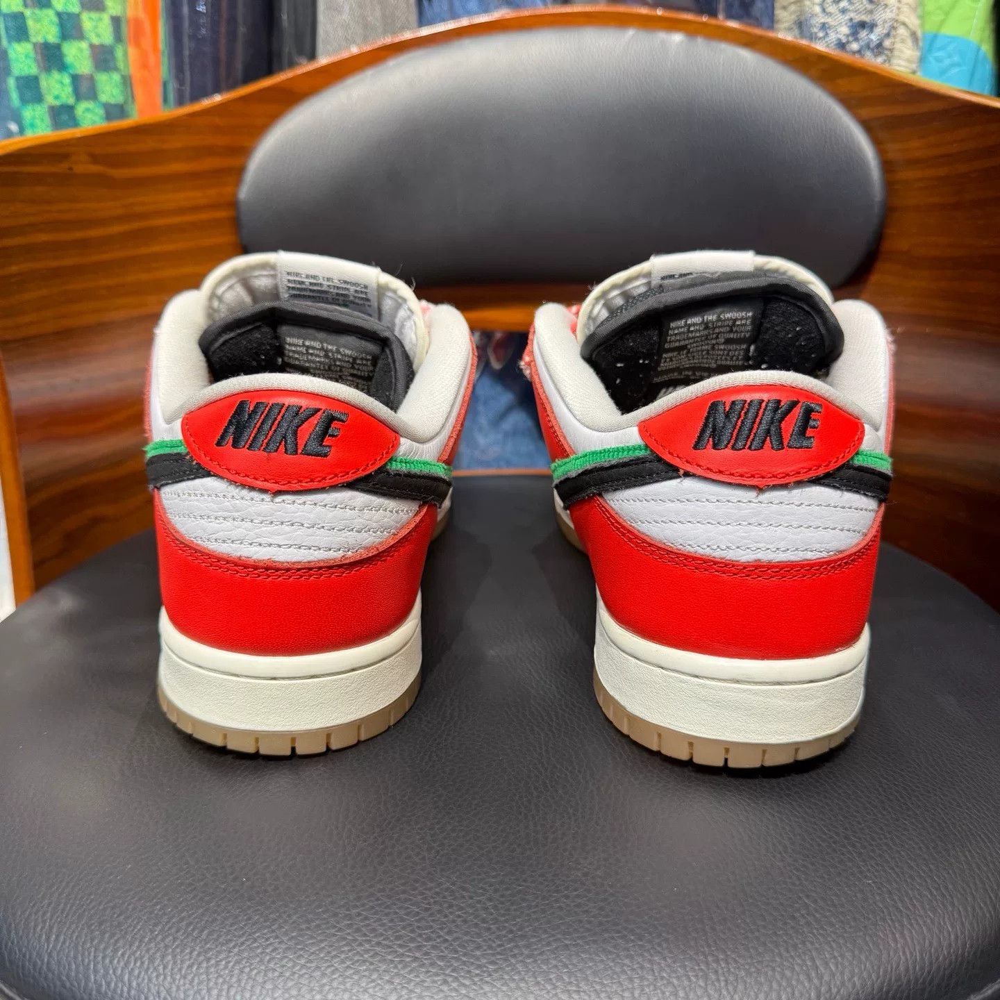 Nike Nike DUNK Red Lowtop Sneakers 42 Men Size US 9 / EU 42 - 3 Thumbnail
