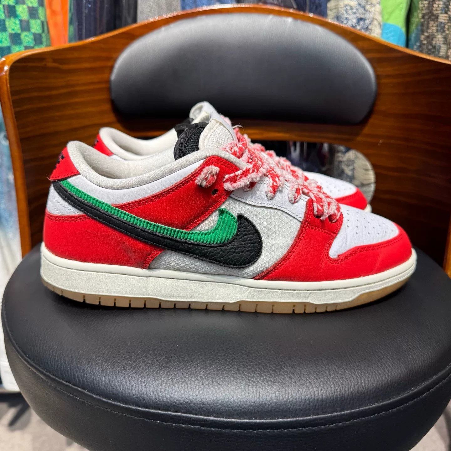 Nike Nike DUNK Red Lowtop Sneakers 42 Men Size US 9 / EU 42 - 4 Thumbnail