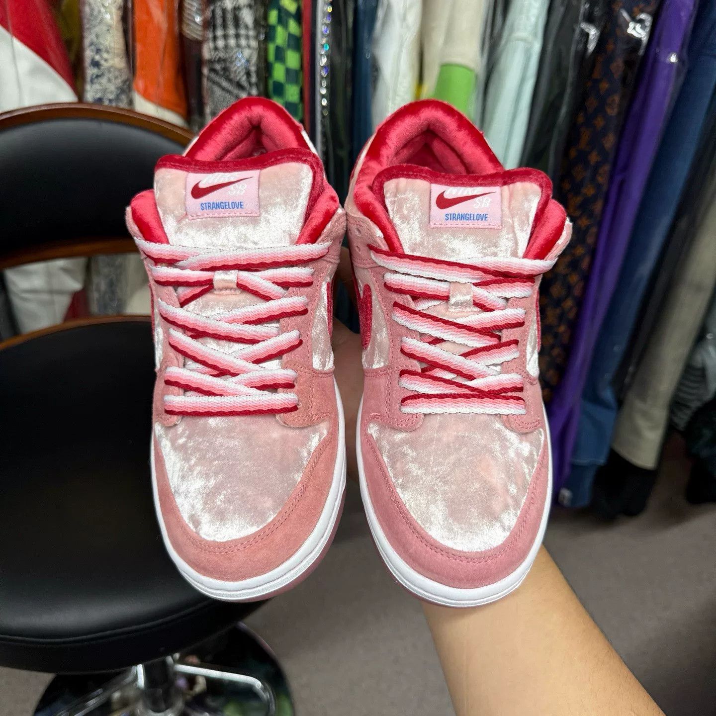 Nike Nike DUNK Pink Lowtop Sneakers 40 Men Size US 7.5 / EU 40-41 - 5 Thumbnail