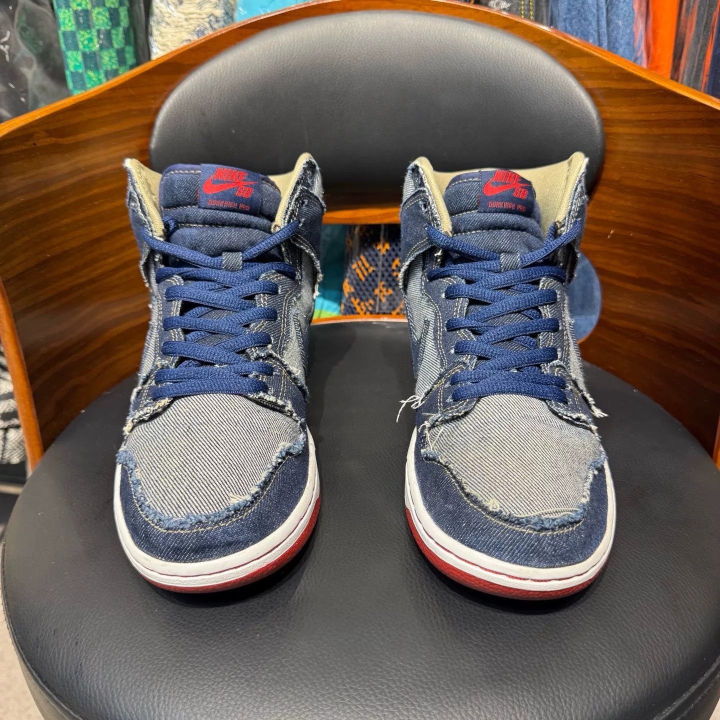 Nike Nike DUNK Denim Lowtop Sneakers 42 Men Size US 9 / EU 42 - 2 Thumbnail