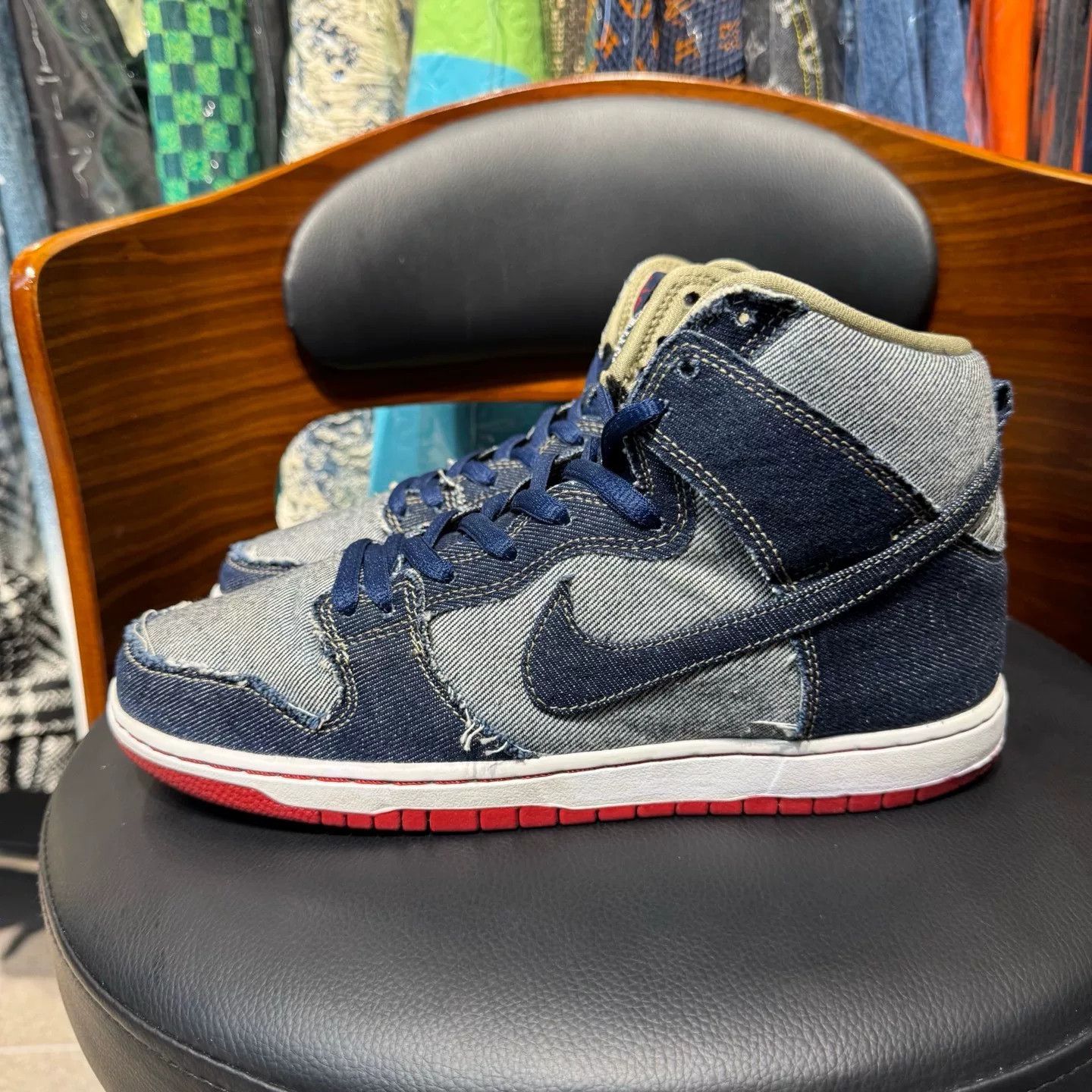 Nike Nike DUNK Denim Lowtop Sneakers 42 Men Size US 9 / EU 42 - 6 Thumbnail