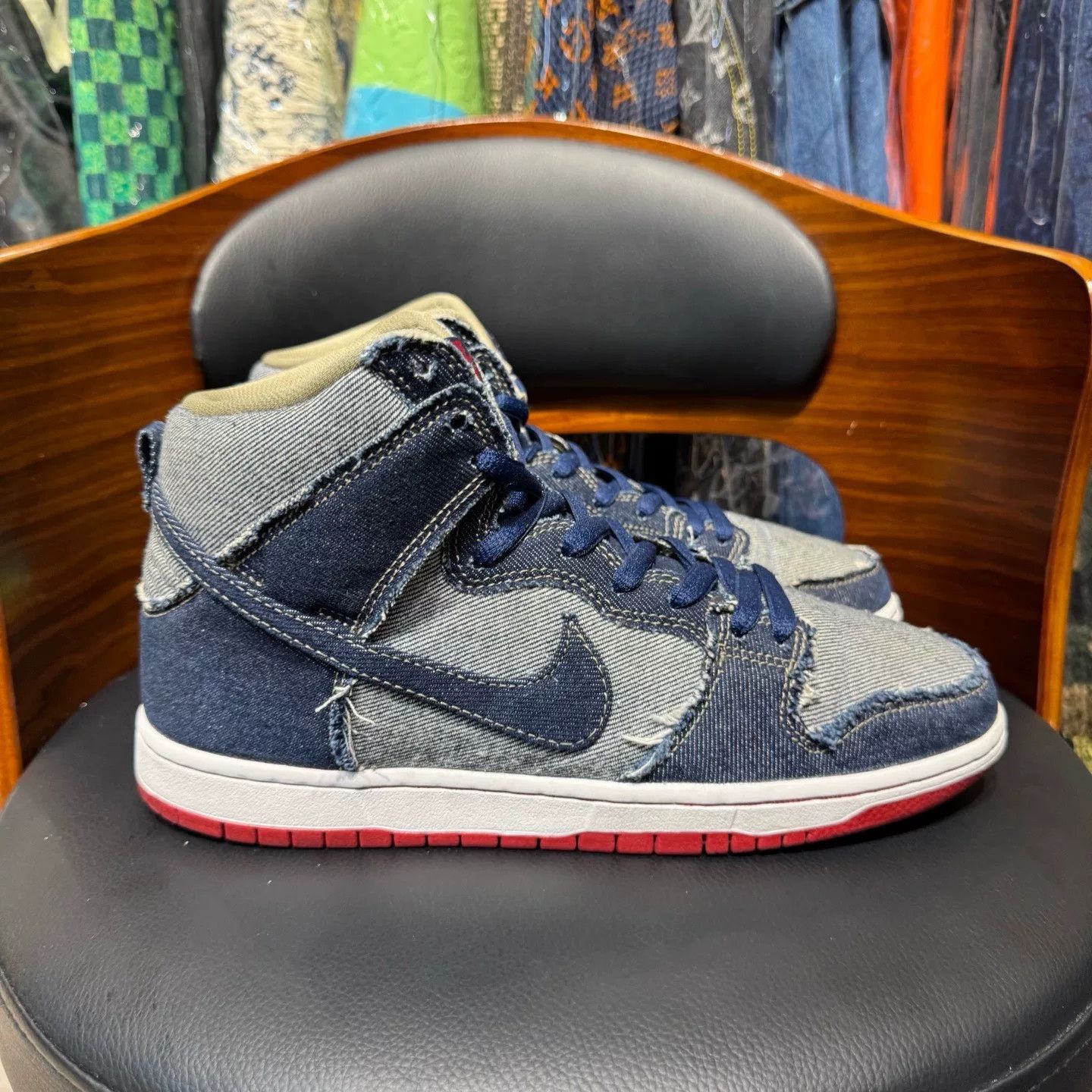Nike Nike DUNK Denim Lowtop Sneakers 42 Men Size US 9 / EU 42 - 4 Thumbnail