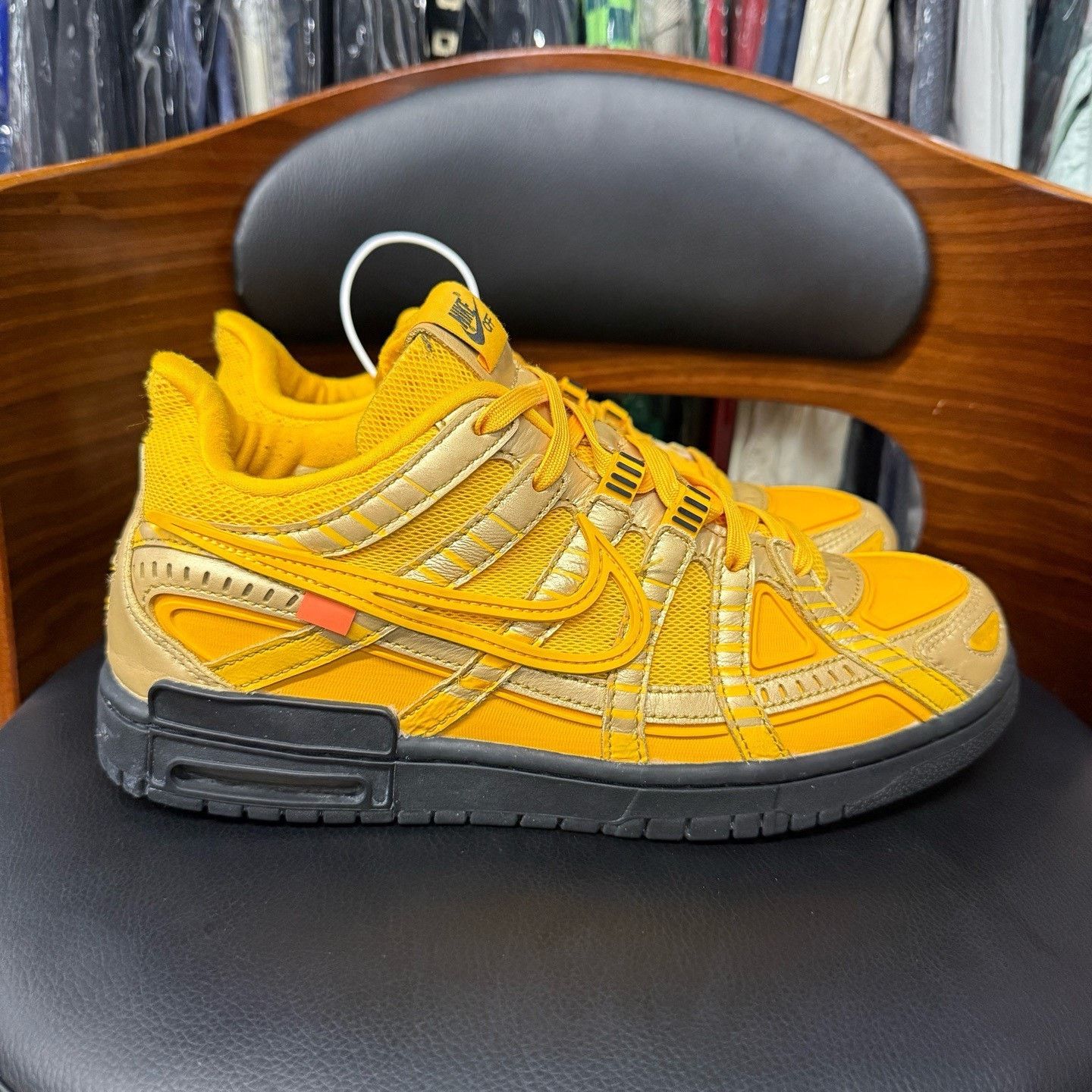 Off-White Off-White DUNK Collab Black Lowtop Sneakers 43 Men Size US 10 / EU 43 - 4 Thumbnail