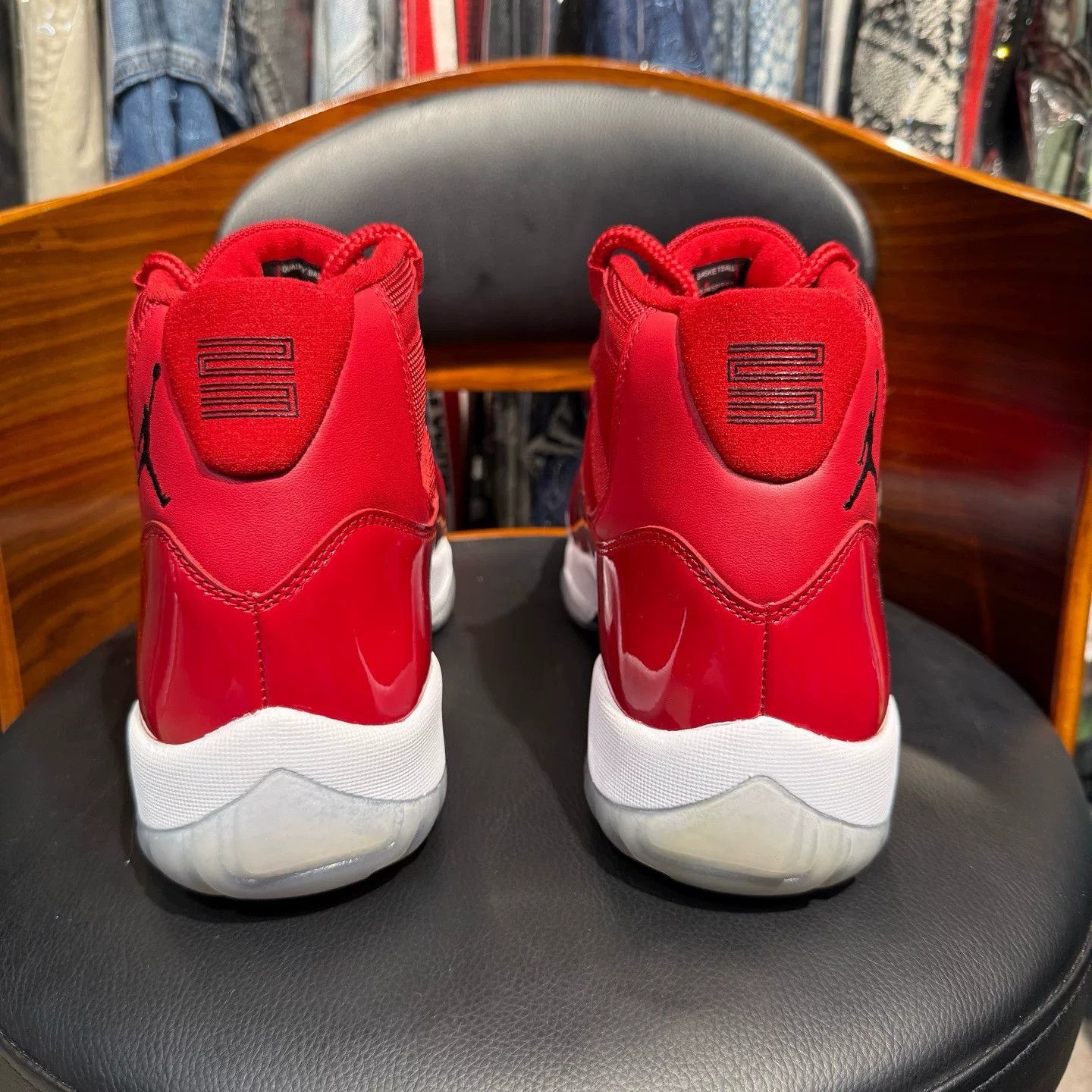 Nike Nike AJ11 Red Lowtop Sneakers 46 Men Size US 12 / EU 45 - 3 Thumbnail