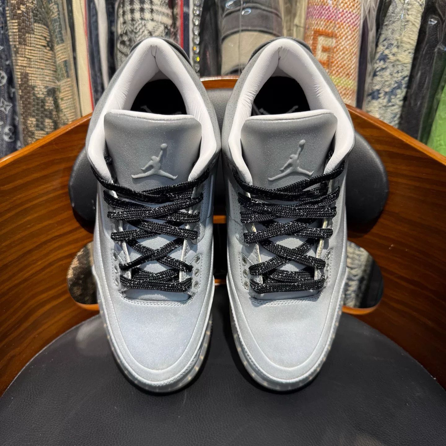 Nike Nike AJ3 Reflective Silver Lowtop Sneakers M Men Size US 10 / EU 43 - 5 Thumbnail