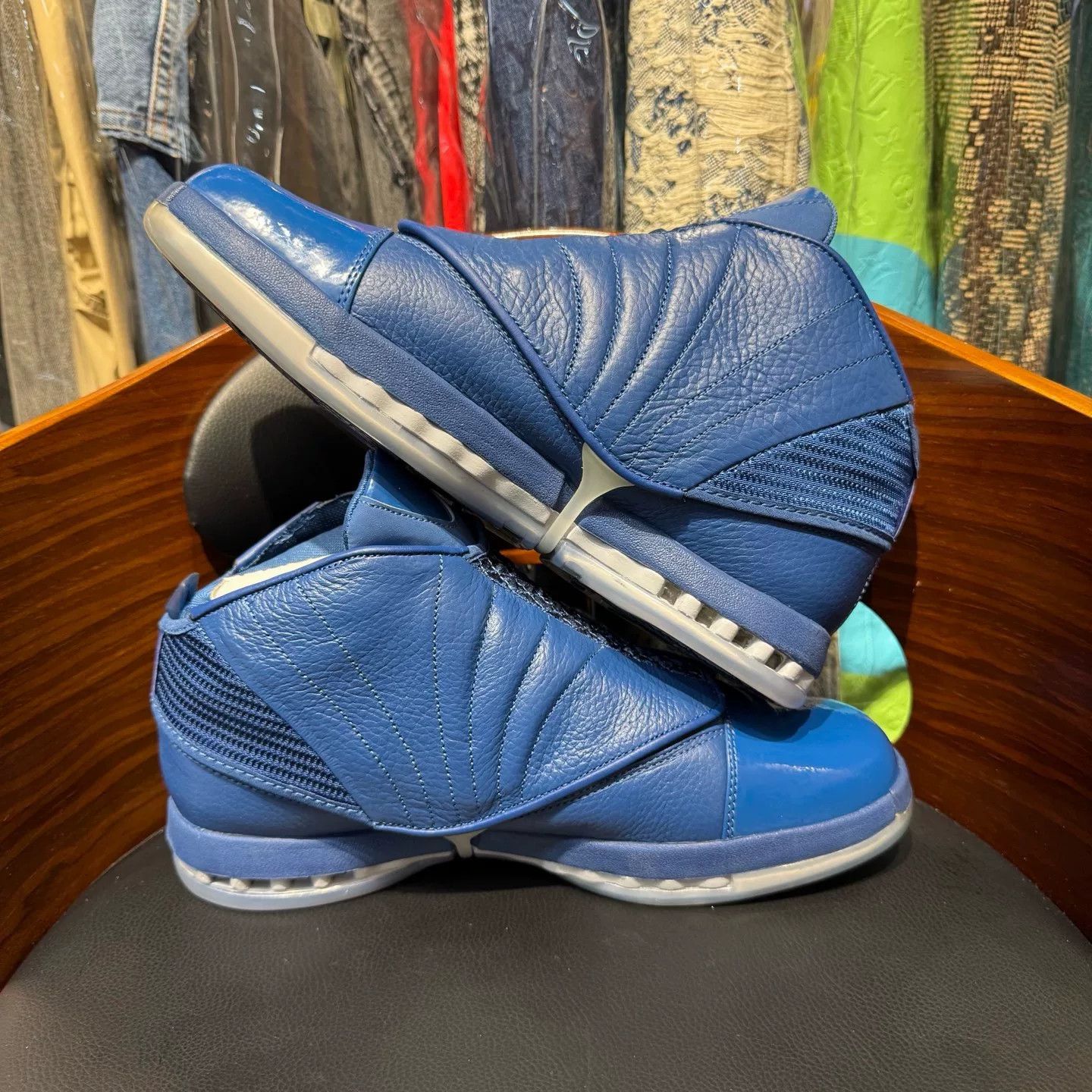 Nike Nike AJ16 Limited Blue Lowtop Sneakers 42.5 Men Size US 9.5 / EU 42-43 - 7 Thumbnail