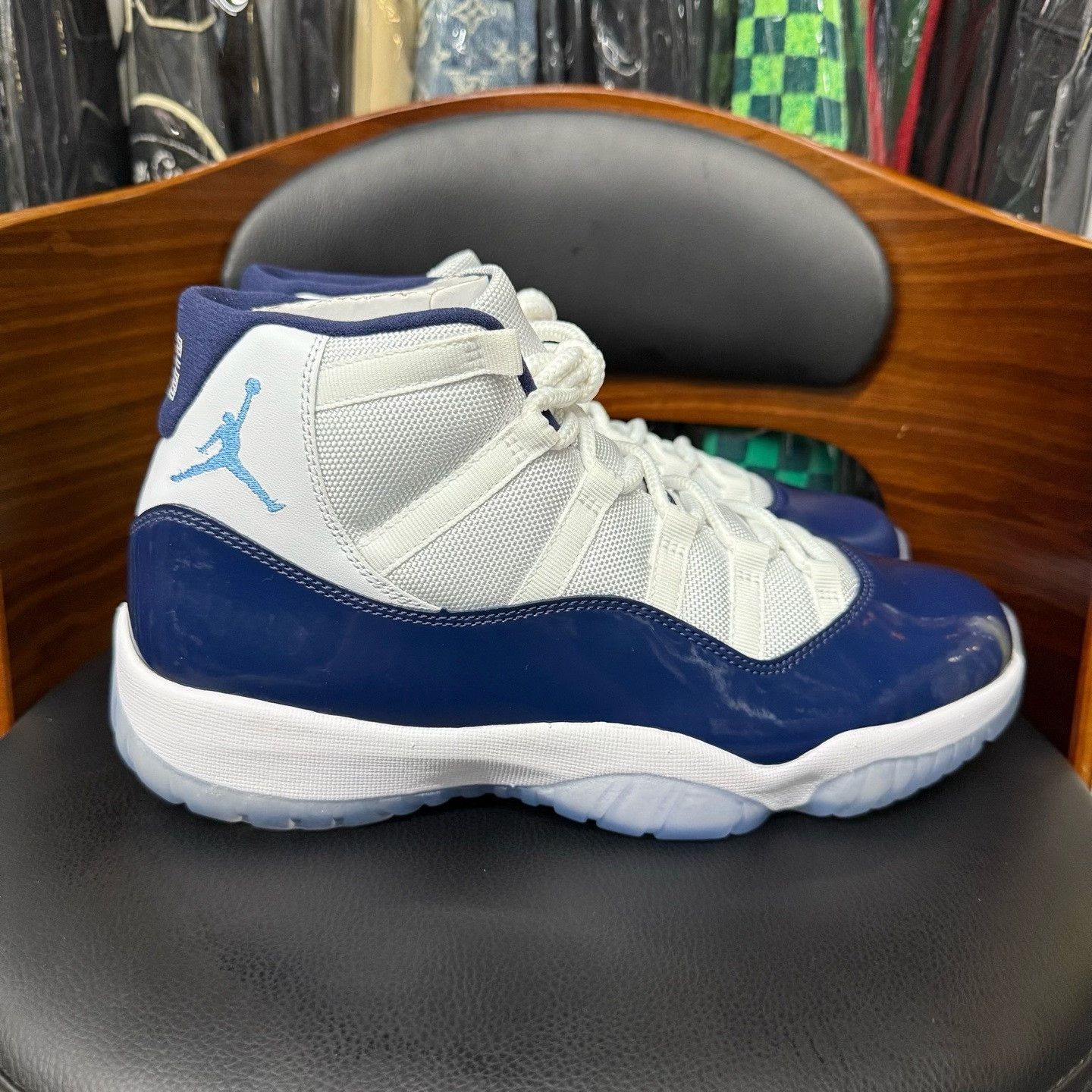 Nike Nike AJ11 Blue Lowtop Sneakers 44.5 Men Size US 11 / EU 44 - 4 Thumbnail