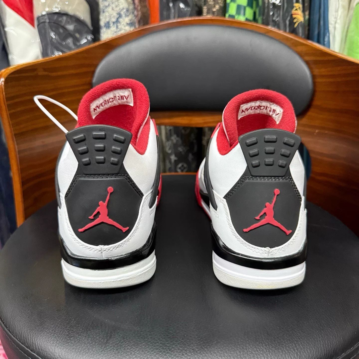 Nike Nike AJ4 Red Lowtop Sneakers 41 Men Size US 8.5 / EU 41-42 - 3 Thumbnail
