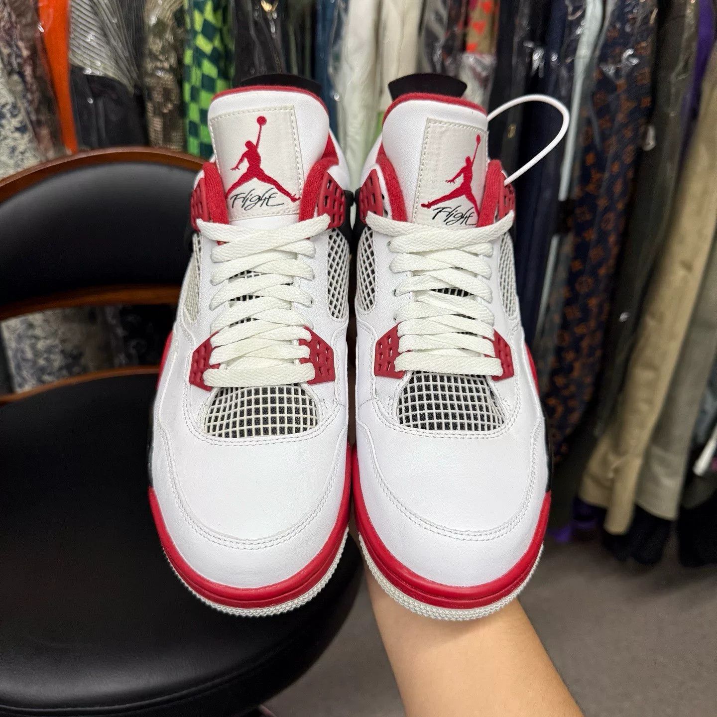 Nike Nike AJ4 Red Lowtop Sneakers 41 Men Size US 8.5 / EU 41-42 - 5 Thumbnail