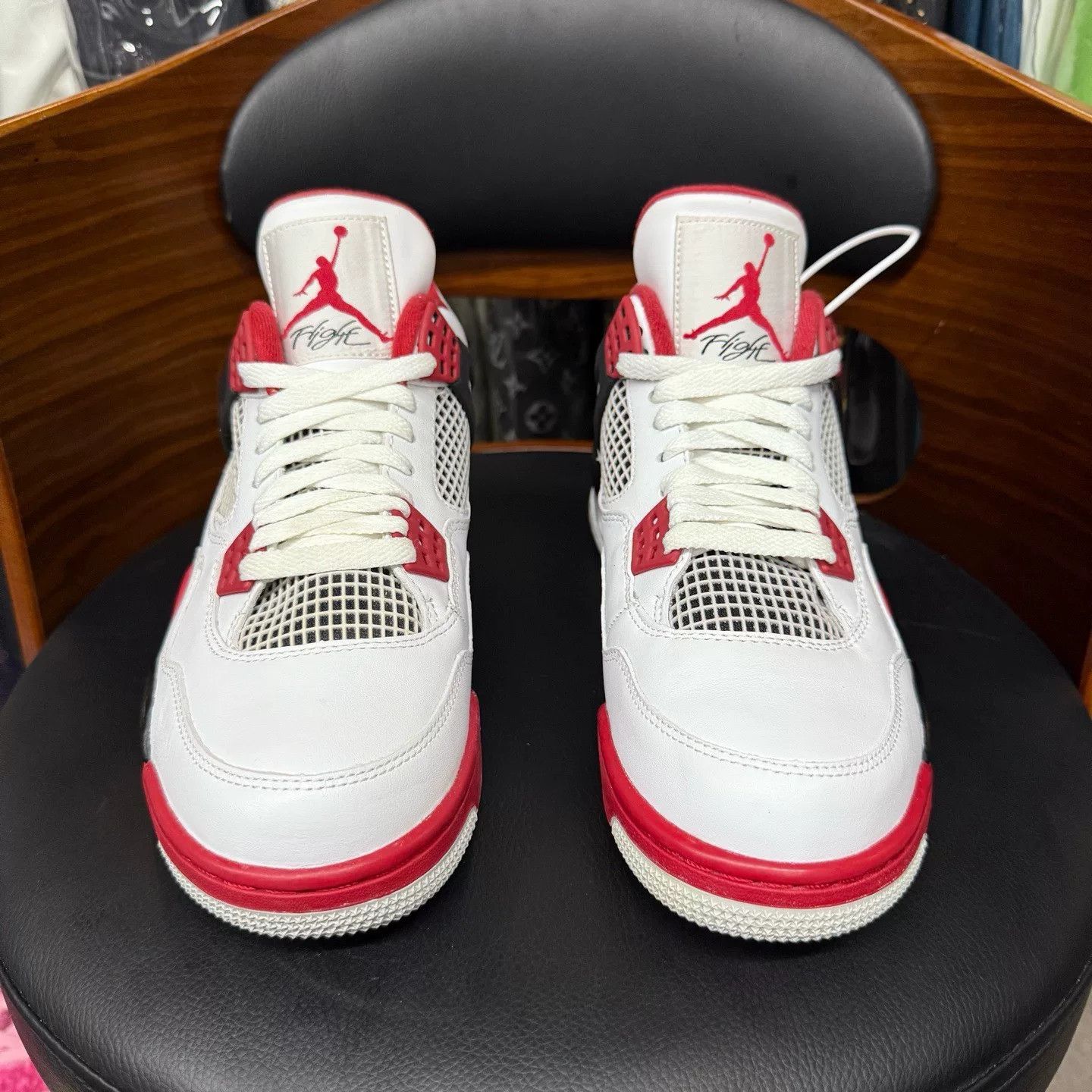 Nike Nike AJ4 Red Lowtop Sneakers 41 Men Size US 8.5 / EU 41-42 - 2 Thumbnail