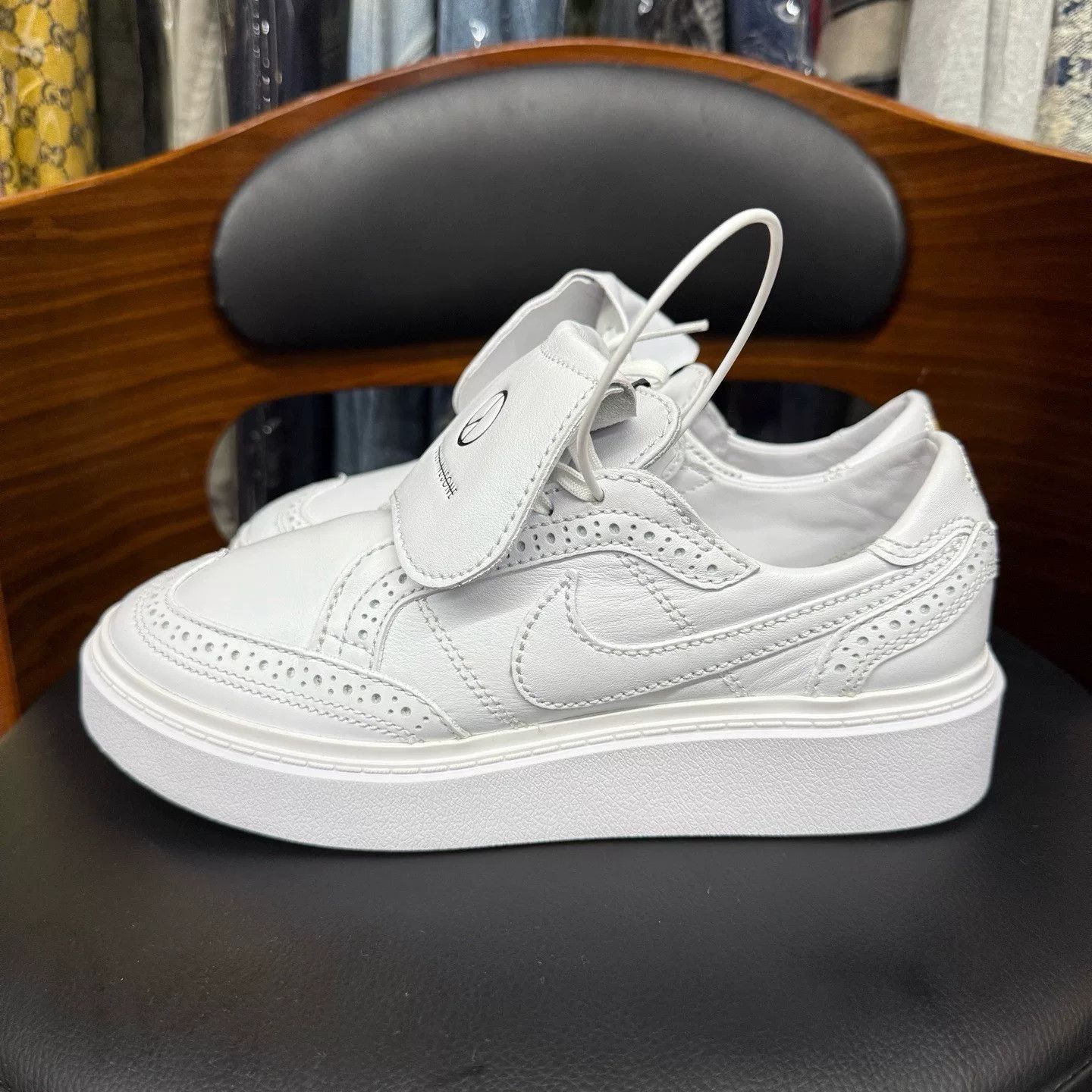 Nike Nike White Lowtop Sneakers 39 Men Size US 6.5 / EU 39-40 - 6 Thumbnail