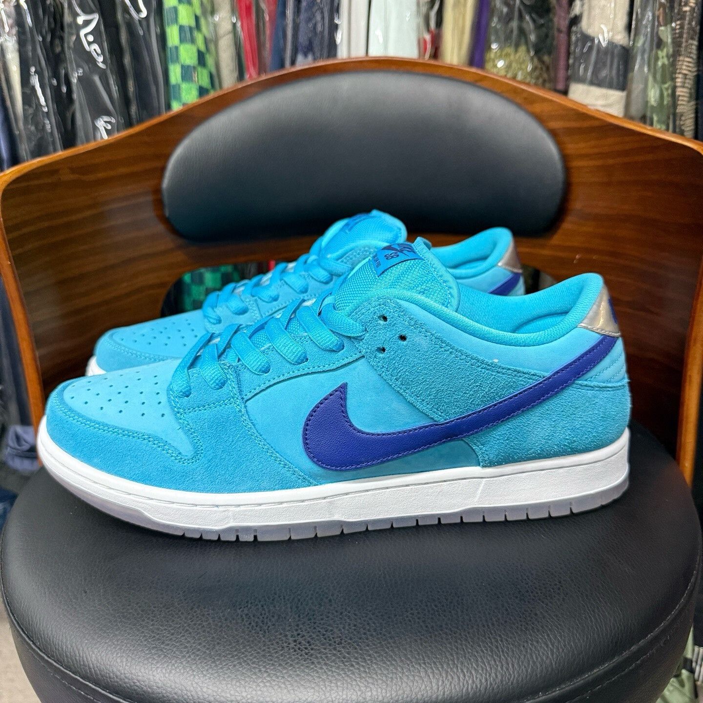 Nike Nike DUNK Blue Lowtop Sneakers 46 Men Size US 12 / EU 45 - 6 Thumbnail