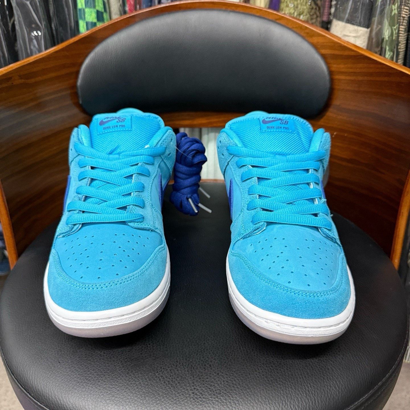 Nike Nike DUNK Blue Lowtop Sneakers 46 Men Size US 12 / EU 45 - 2 Thumbnail