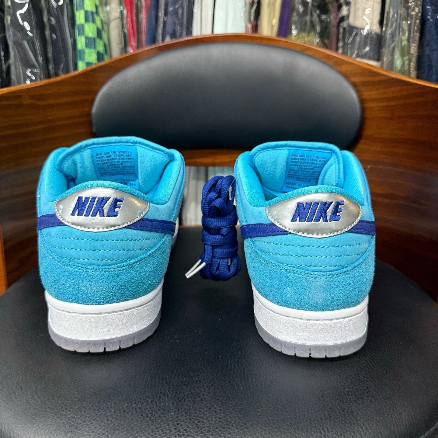 Nike Nike DUNK Blue Lowtop Sneakers 46 Men Size US 12 / EU 45 - 3 Thumbnail