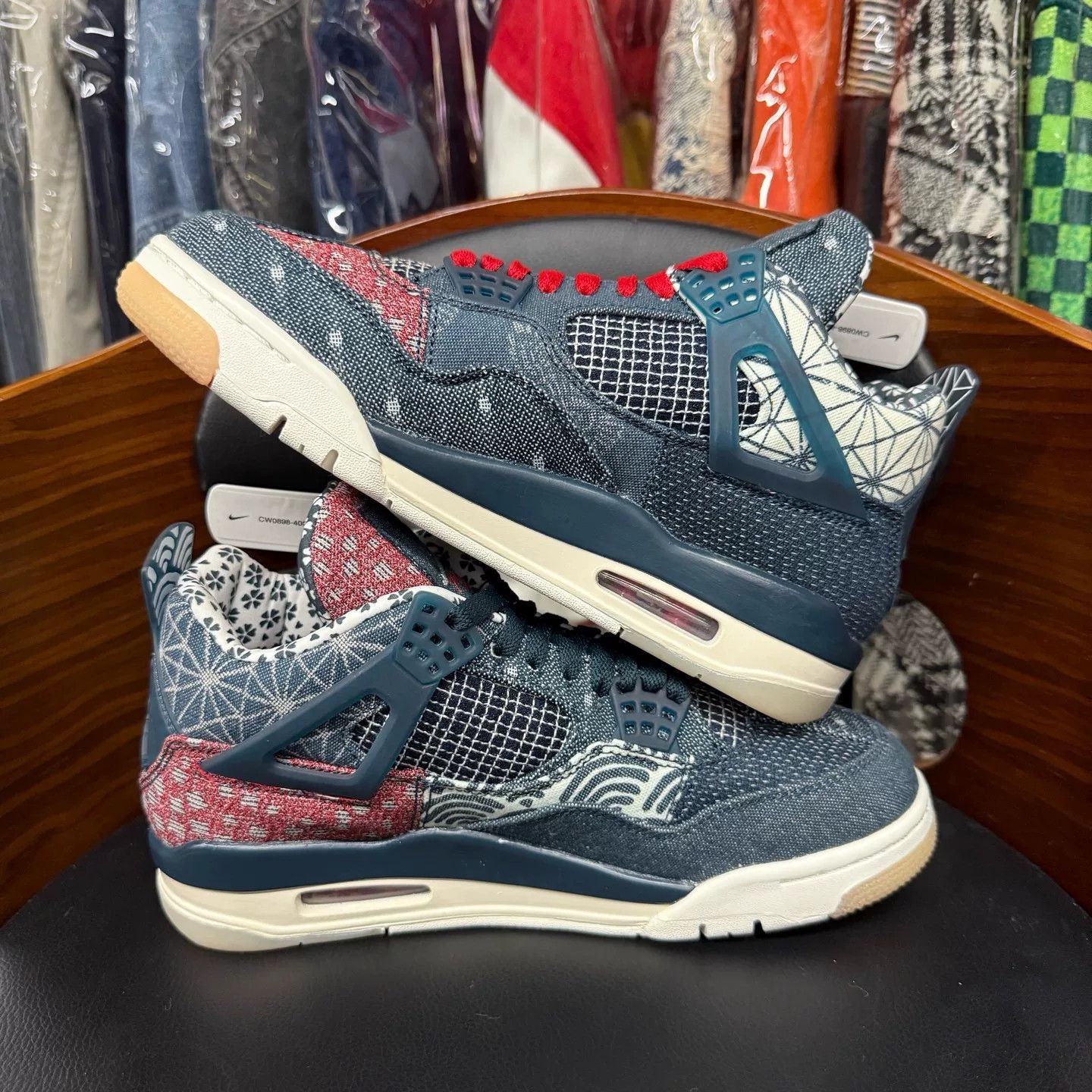 Nike Nike AJ4 Denim Lowtop Sneakers 40 Men Size US 7.5 / EU 40-41 - 7 Thumbnail