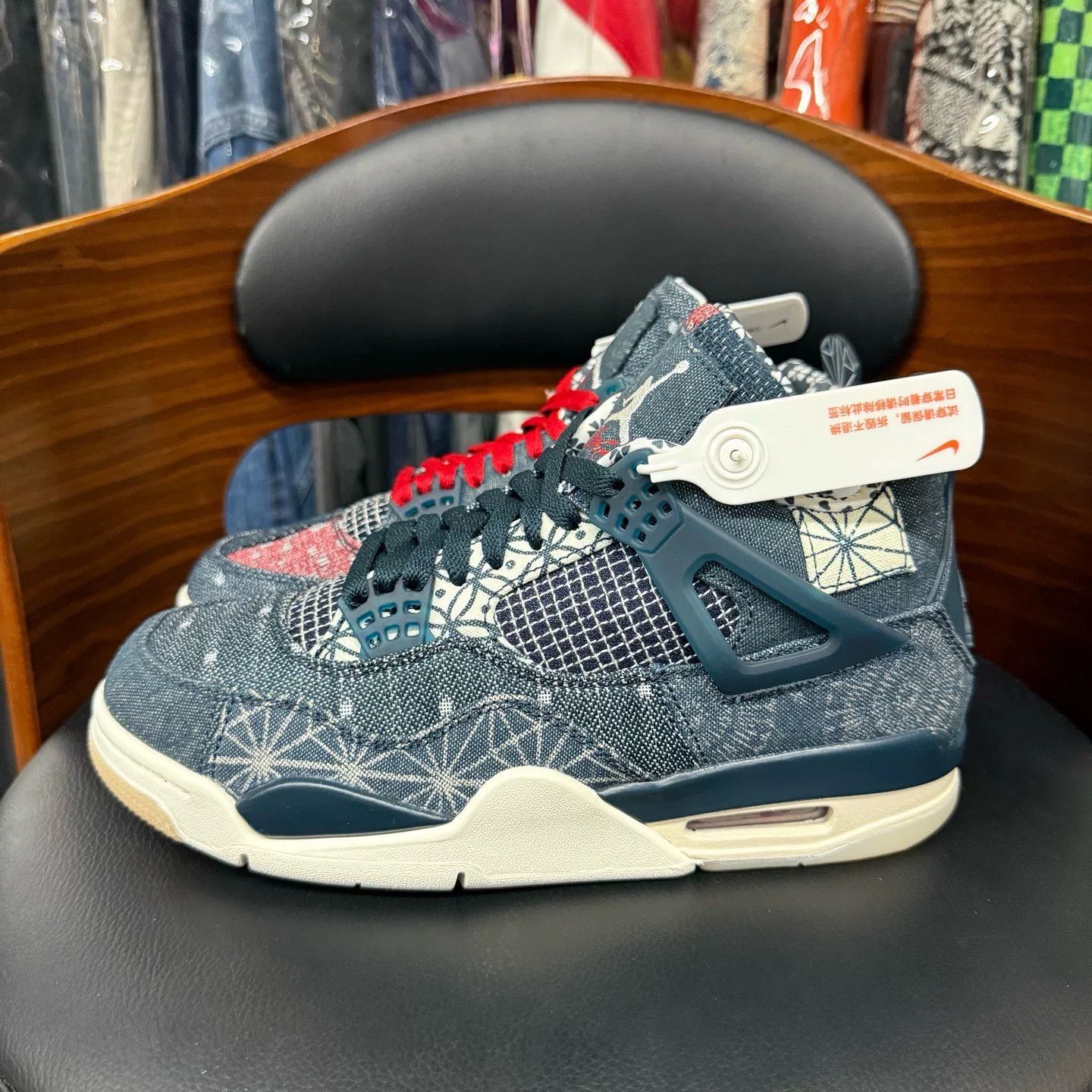 Nike Nike AJ4 Denim Lowtop Sneakers 40 Men Size US 7.5 / EU 40-41 - 6 Thumbnail