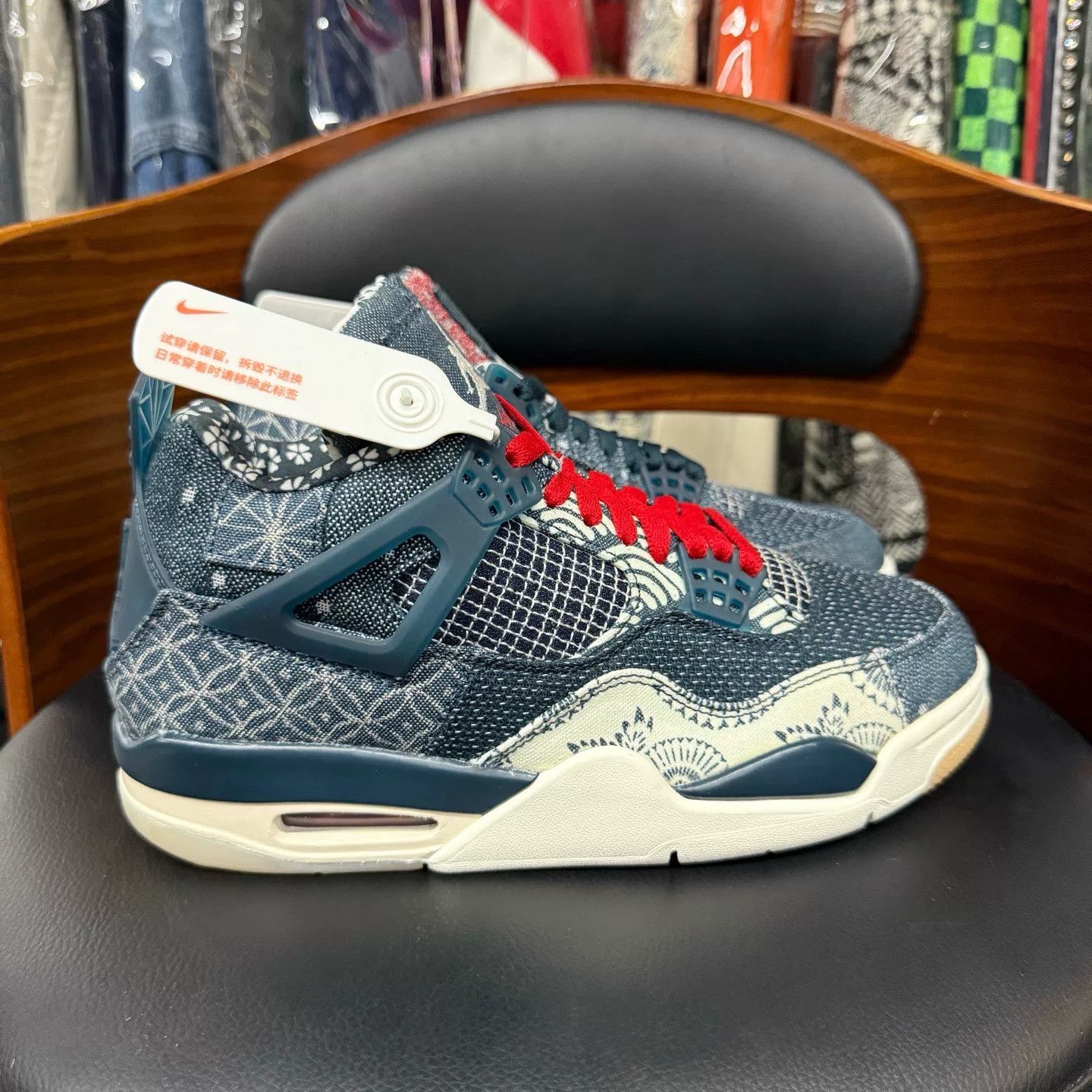 Nike Nike AJ4 Denim Lowtop Sneakers 40 Men Size US 7.5 / EU 40-41 - 4 Thumbnail
