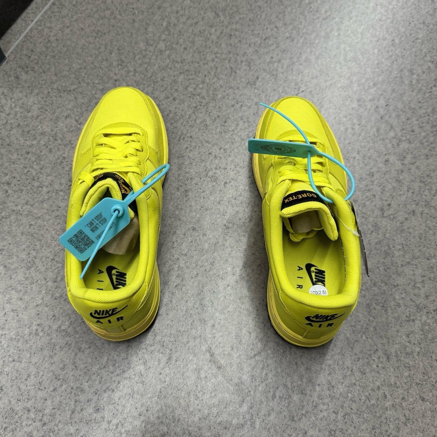 Nike Nike AF1 Yellow Lowtop Sneakers 42 Men Size US 9 / EU 42 - 8 Thumbnail
