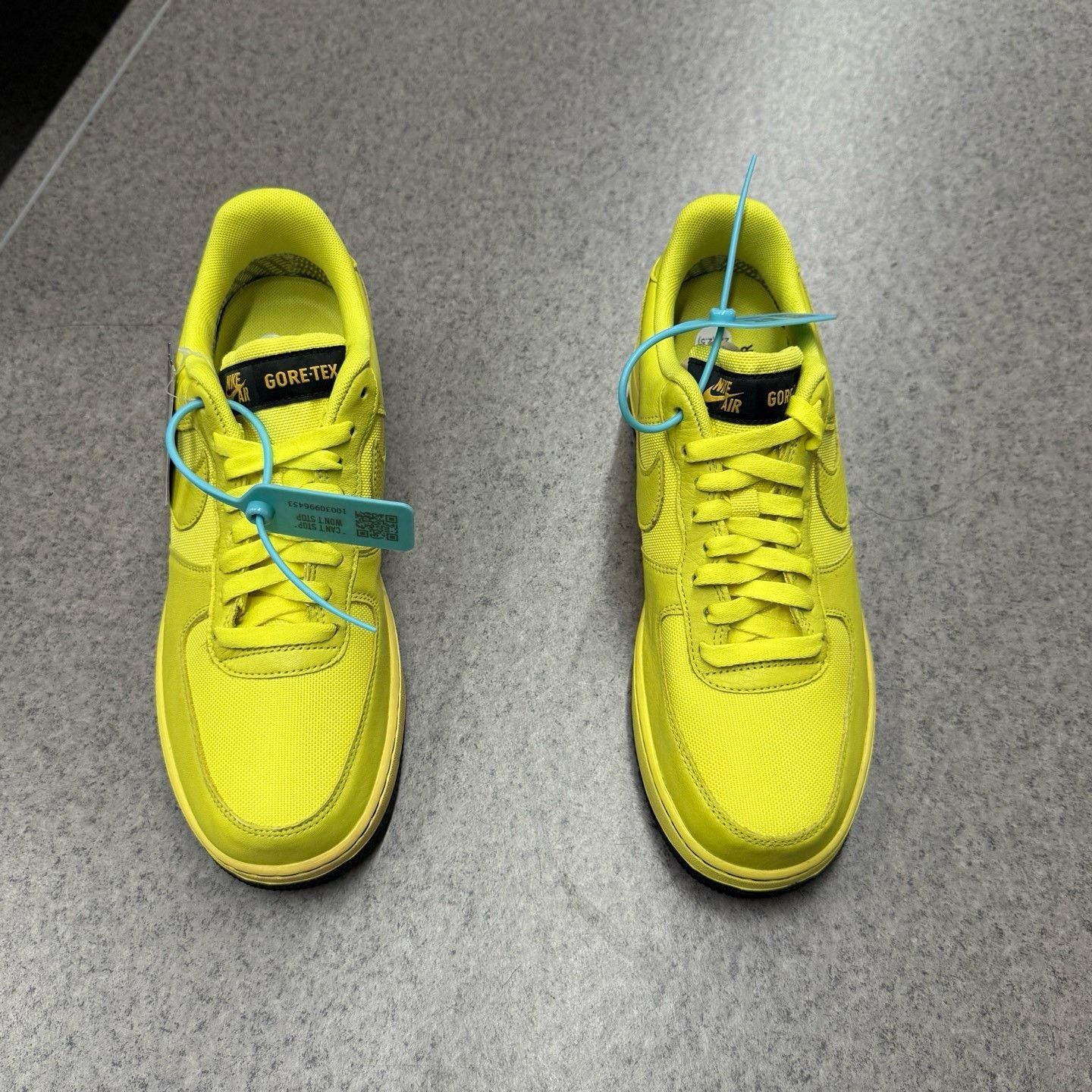 Nike Nike AF1 Yellow Lowtop Sneakers 42 Men Size US 9 / EU 42 - 5 Thumbnail