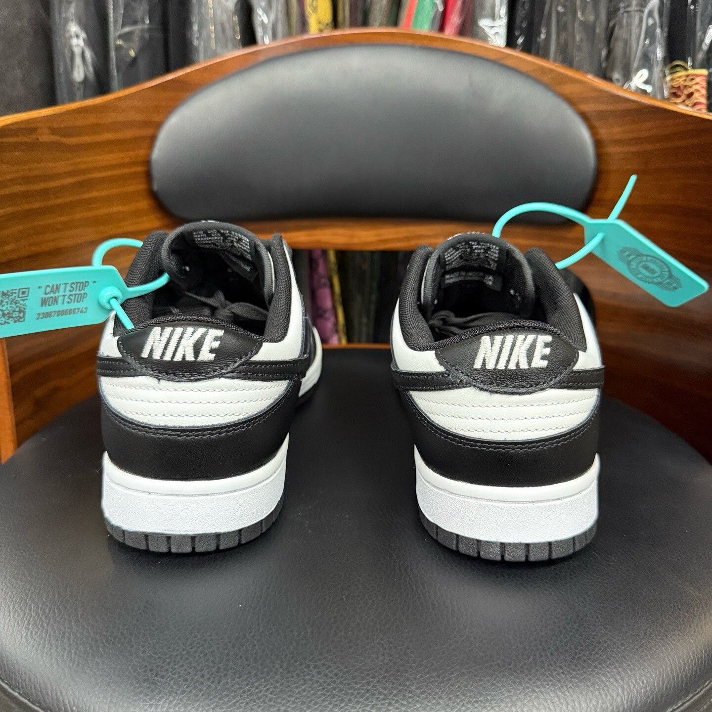 Nike Nike DUNK Black Lowtop Sneakers 43 Men Size US 10 / EU 43 - 3 Thumbnail