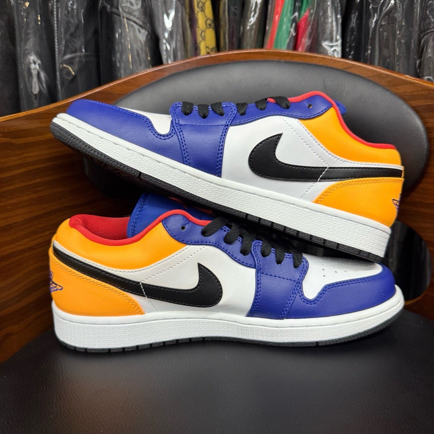 Nike Nike AJ1 Blue Lowtop Sneakers 42 Men Size US 9 / EU 42 - 7 Thumbnail