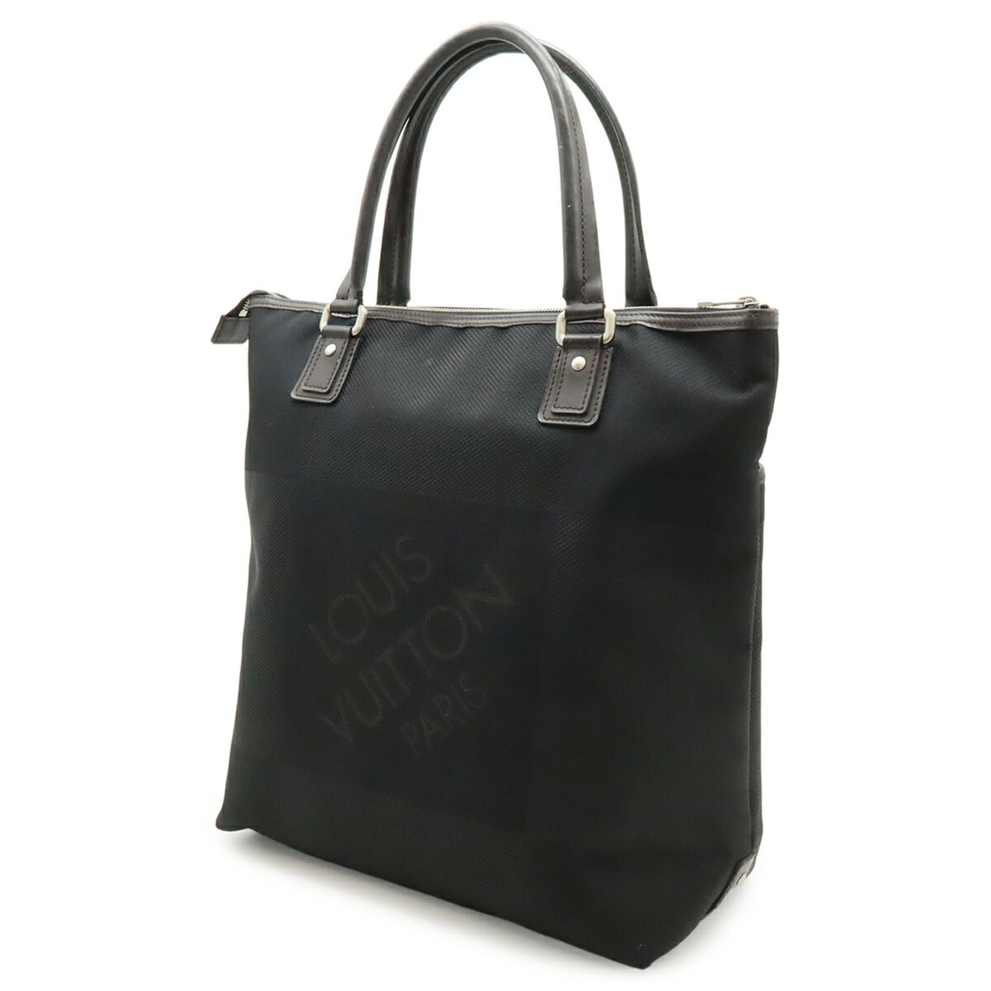 Louis Vuitton LOUIS VUITTON Damier Geant Cougar Tote Bag Handbag Noir Black M93085 Size ONE SIZE - 3 Thumbnail
