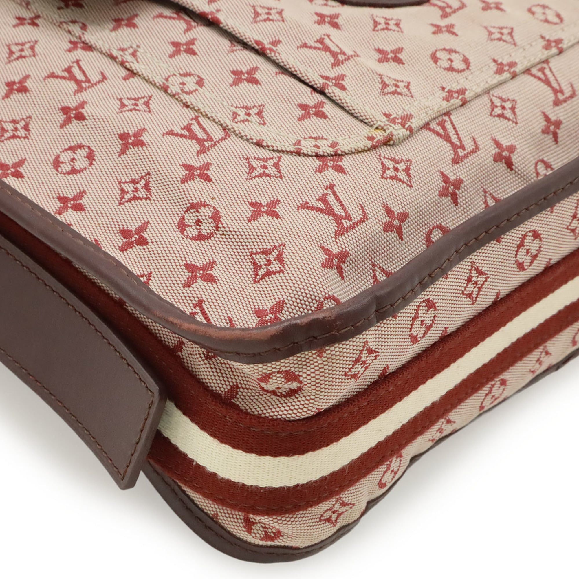 Louis Vuitton Louis Vuitton Monogram Mini Besace Marie-Kate Shoulder Bag Canvas Leather Cerise Cherry M92321 Size ONE SIZE - 4 Thumbnail