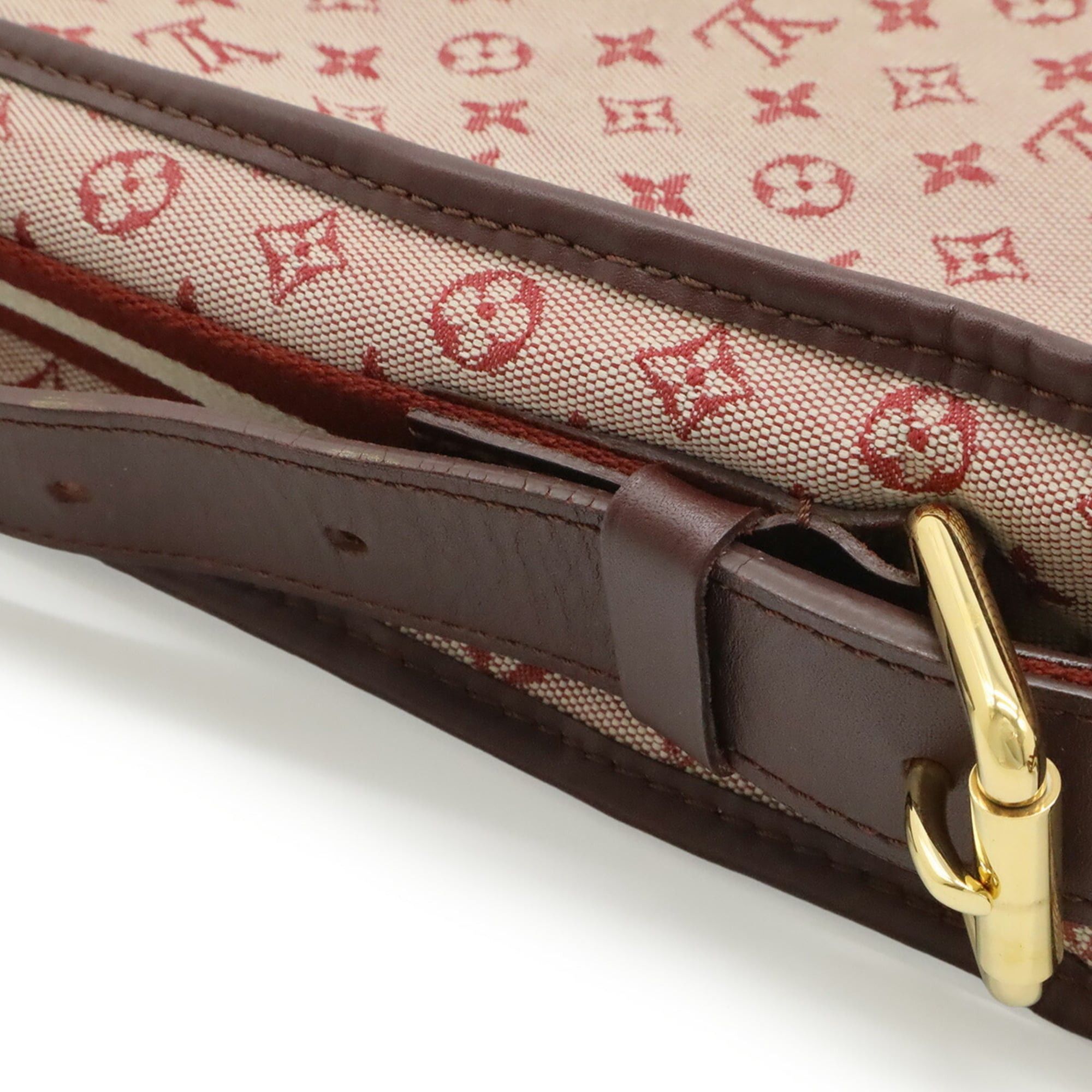 Louis Vuitton Louis Vuitton Monogram Mini Besace Marie-Kate Shoulder Bag Canvas Leather Cerise Cherry M92321 Size ONE SIZE - 5 Thumbnail
