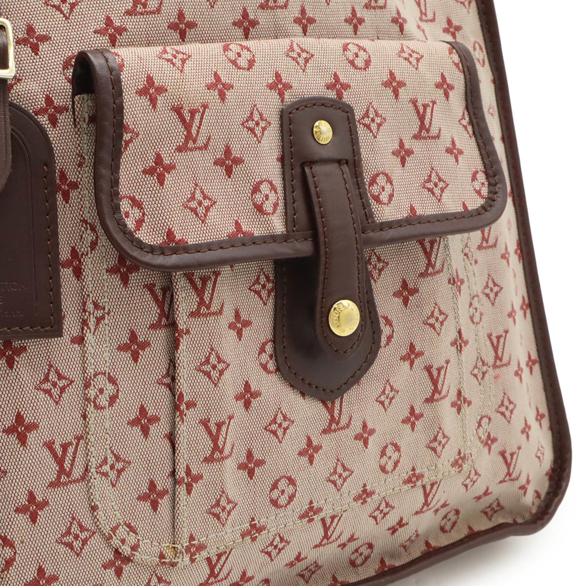 Louis Vuitton Louis Vuitton Monogram Mini Besace Marie-Kate Shoulder Bag Canvas Leather Cerise Cherry M92321 Size ONE SIZE - 10 Thumbnail