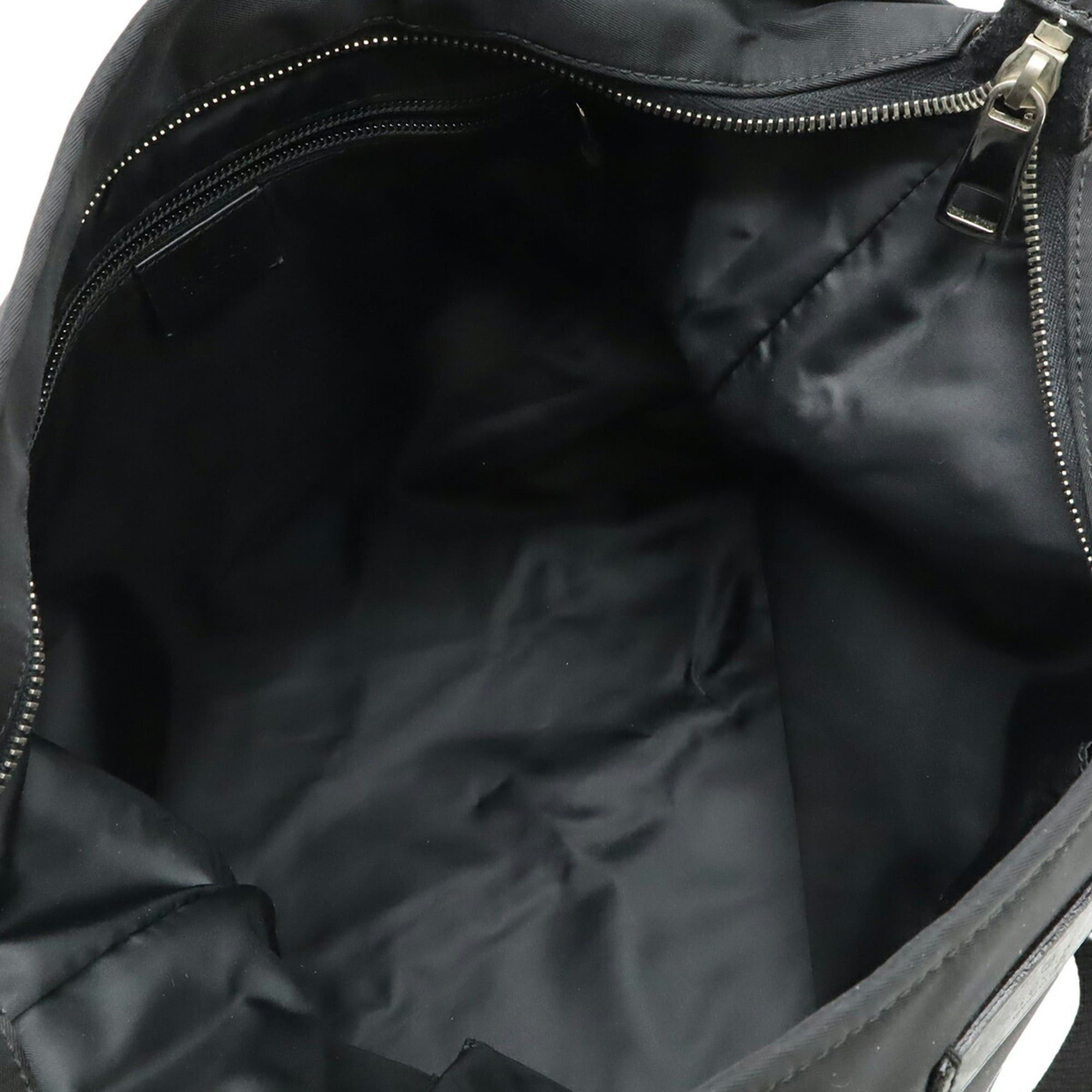 Gucci GUCCI Diamante Shoulder Bag, Nylon Leather, Black/Gray, 270410 Size ONE SIZE - 8 Thumbnail