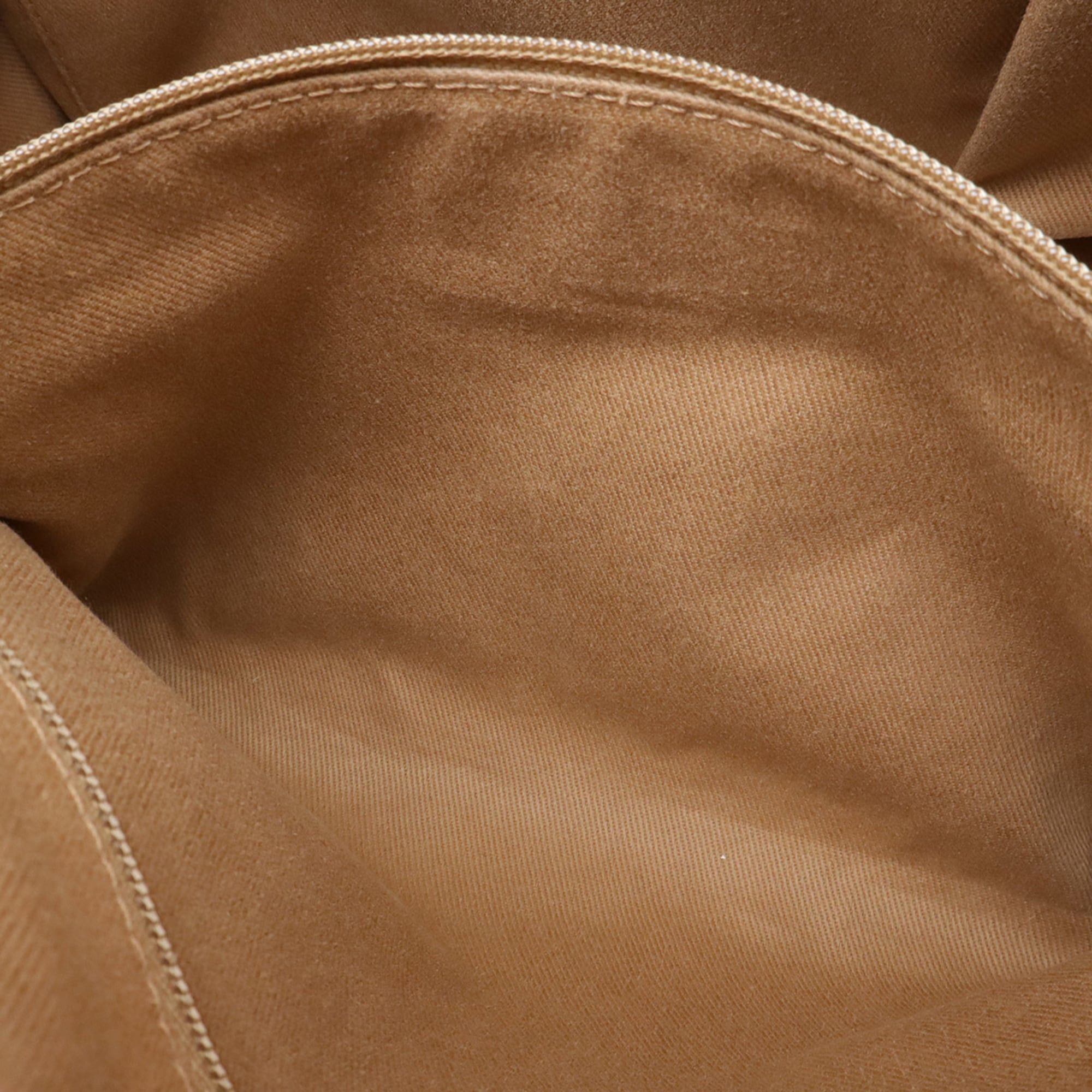 Chanel CHANEL Deauville Bowling Bag, Handbag, Chain Shoulder Canvas, Brown Beige, A92749 Size ONE SIZE - 9 Thumbnail