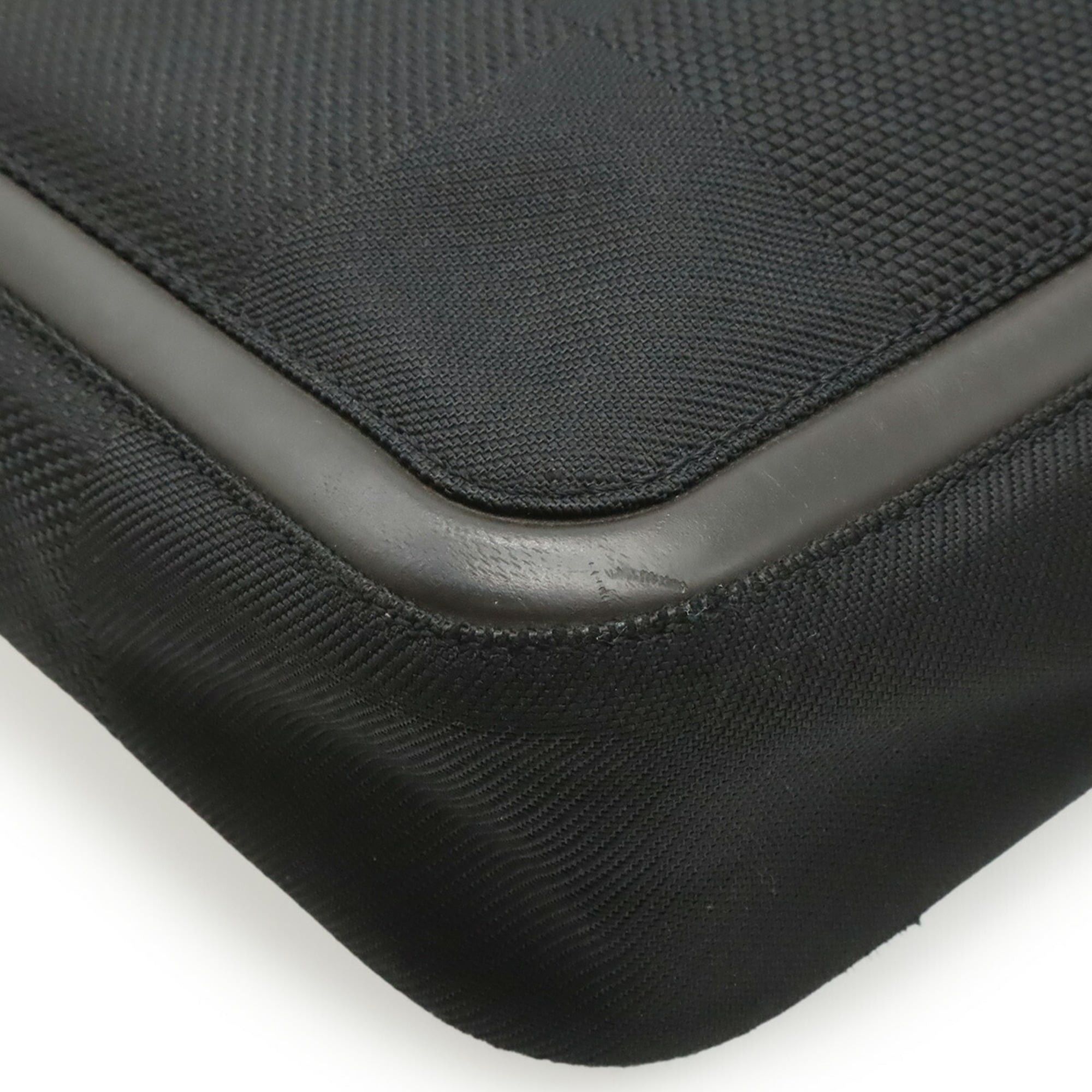 Louis Vuitton LOUIS VUITTON Damier Geant Companion Shoulder Bag, Noir (Black), M93047 Size ONE SIZE - 4 Thumbnail